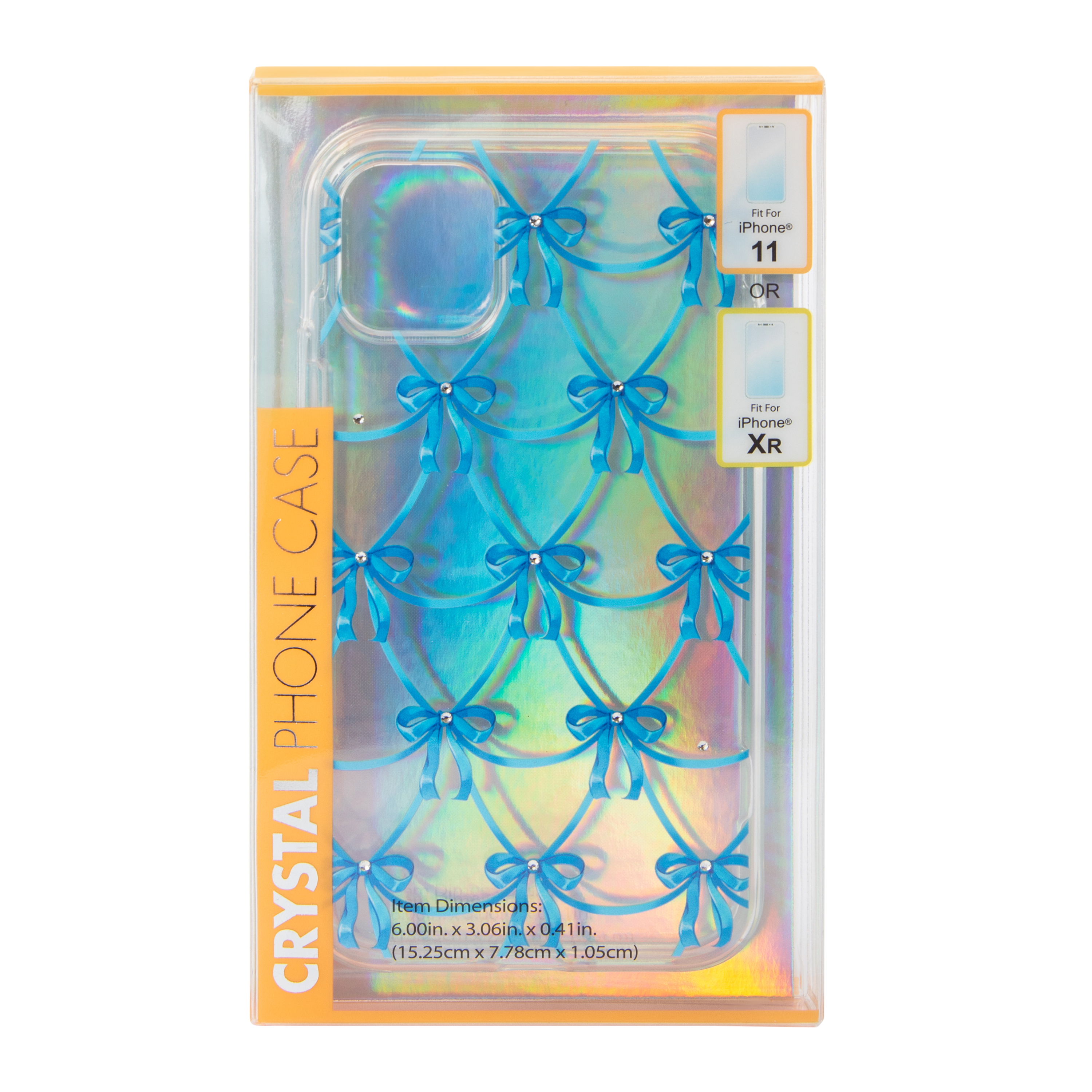 iPhone 11®/Xr® Clear Crystal Phone Case