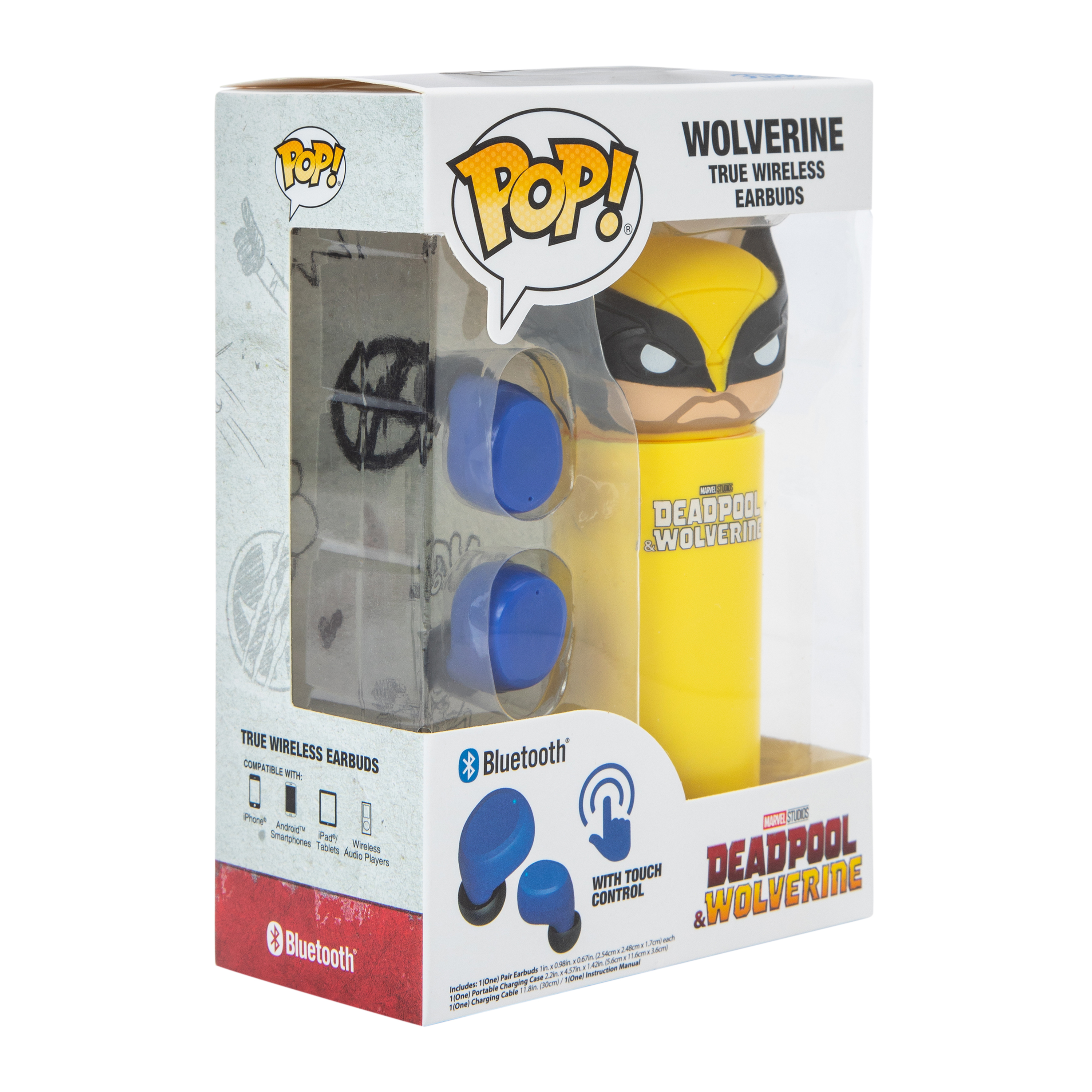 Funko Pop! Marvel Studios Deadpool & Wolverine True Wireless Earbuds