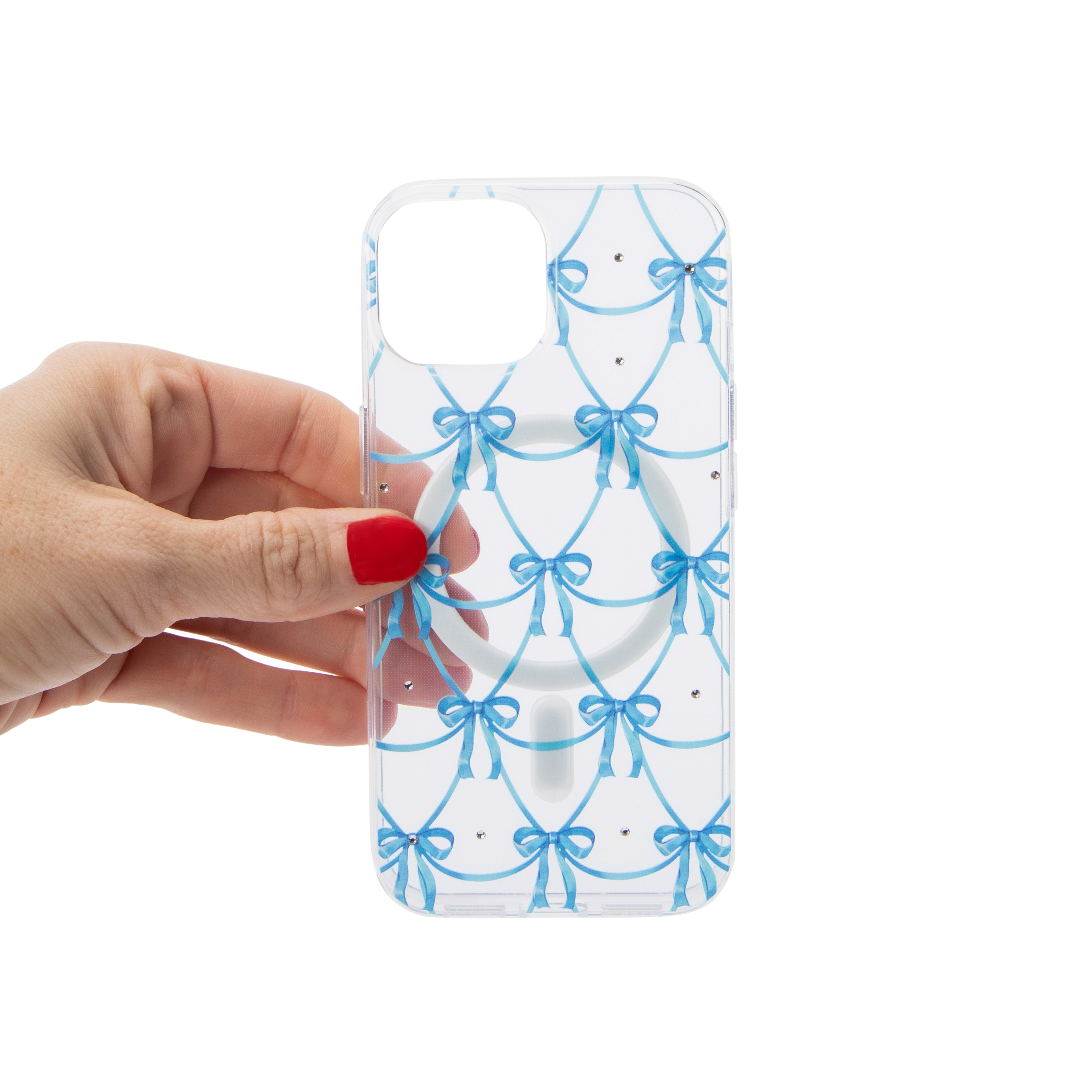 iPhone 16e®/15®/14®/13® Clear Crystal Phone Case