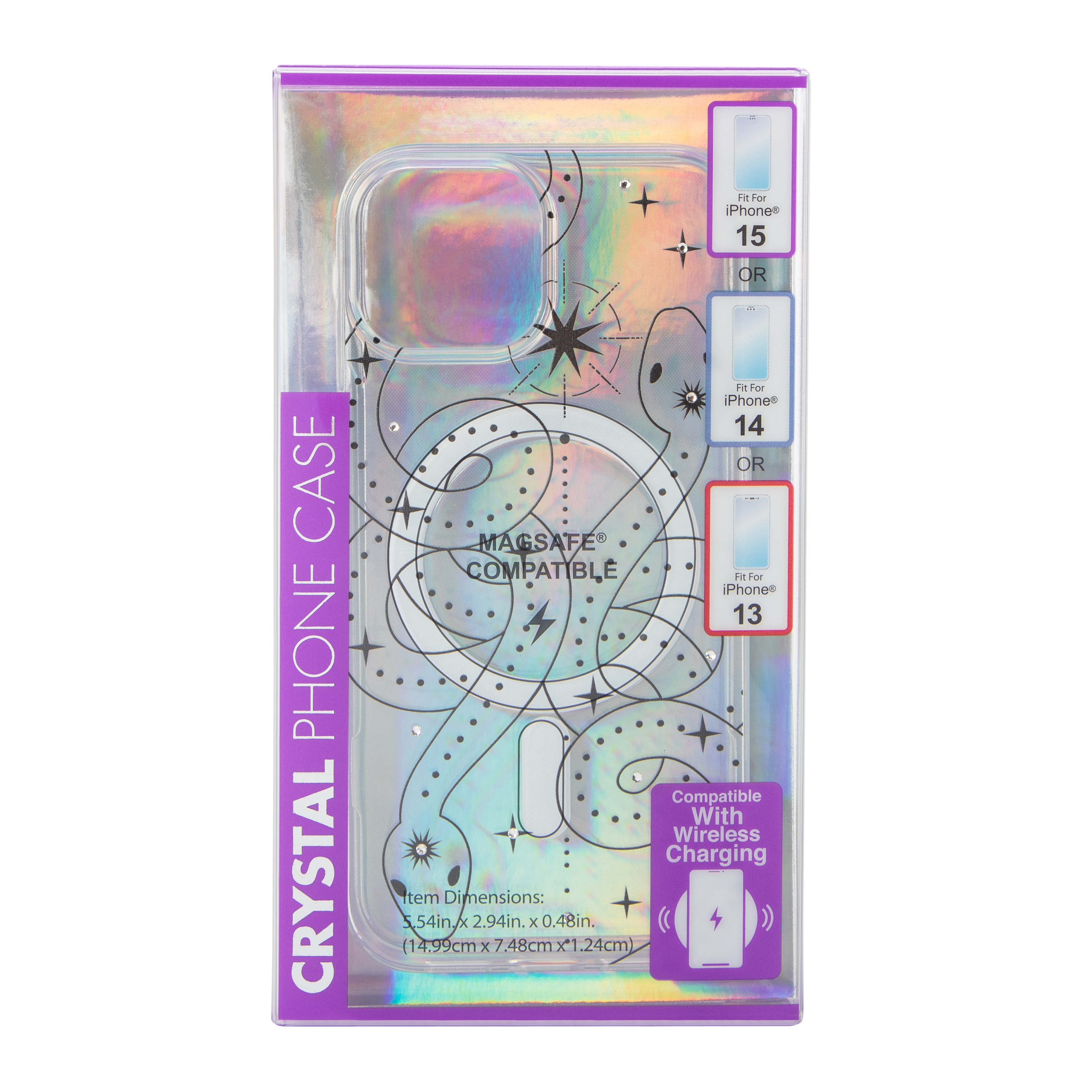 iPhone 16e®/15®/14®/13® Clear Crystal Phone Case Five Below