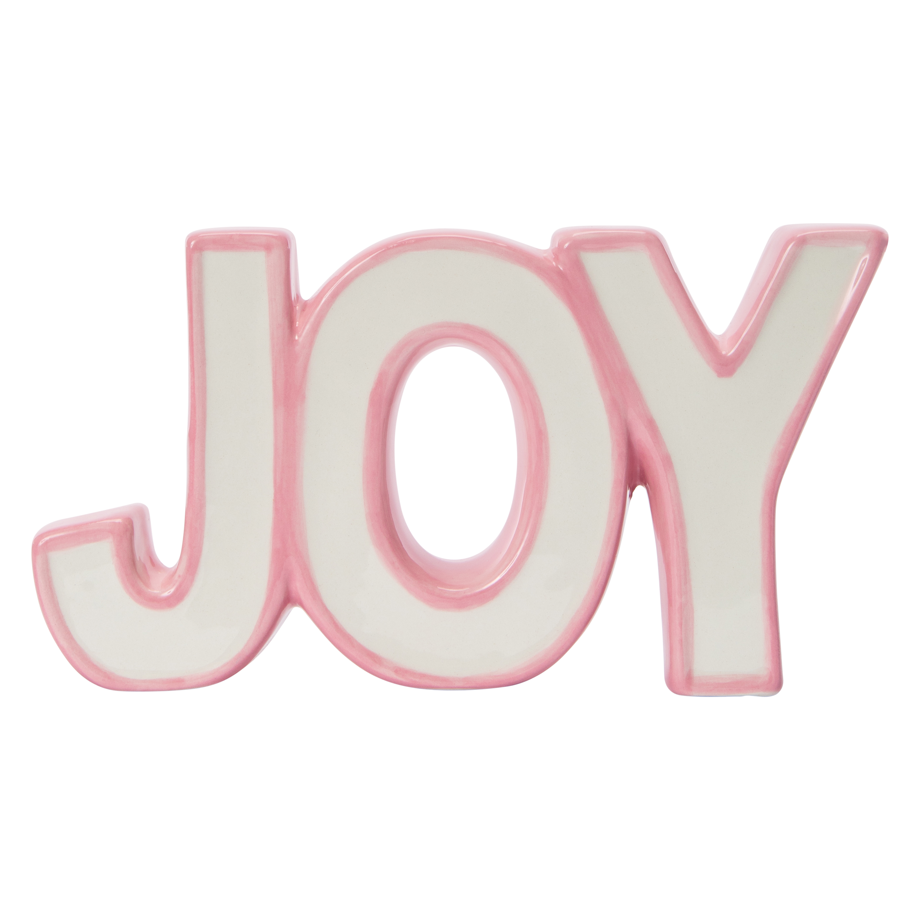 'Joy' Tabletop Christmas Decor Sign 8in x 4.33in