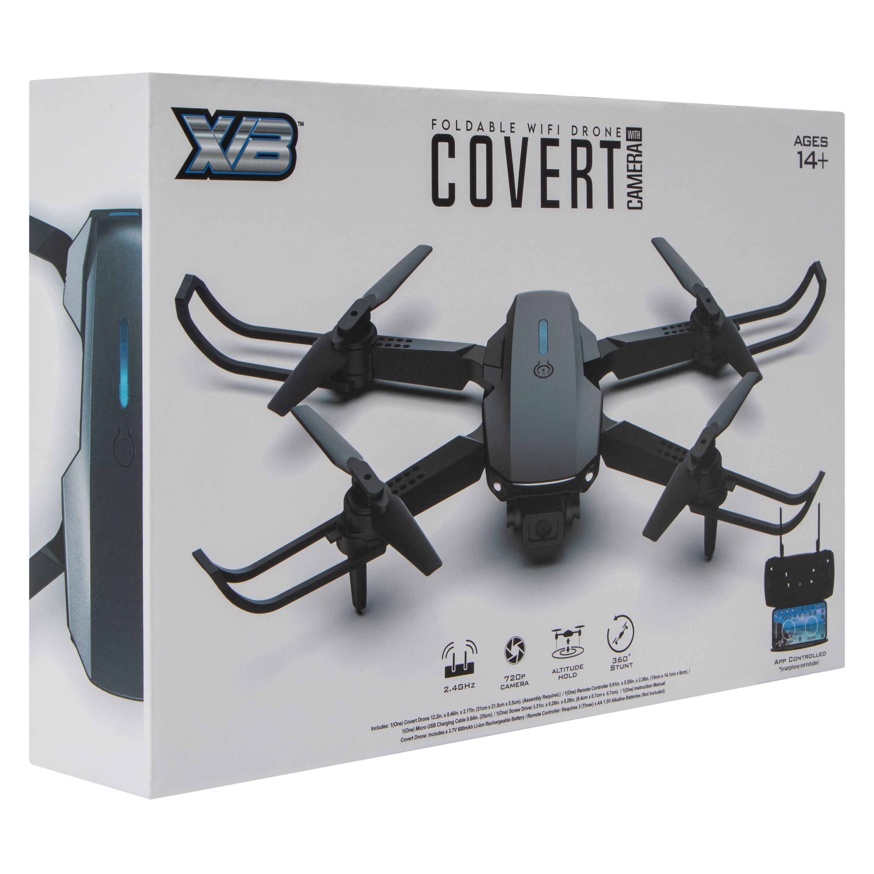XVB Covert Foldable Wifi Drone With Camera Five Below