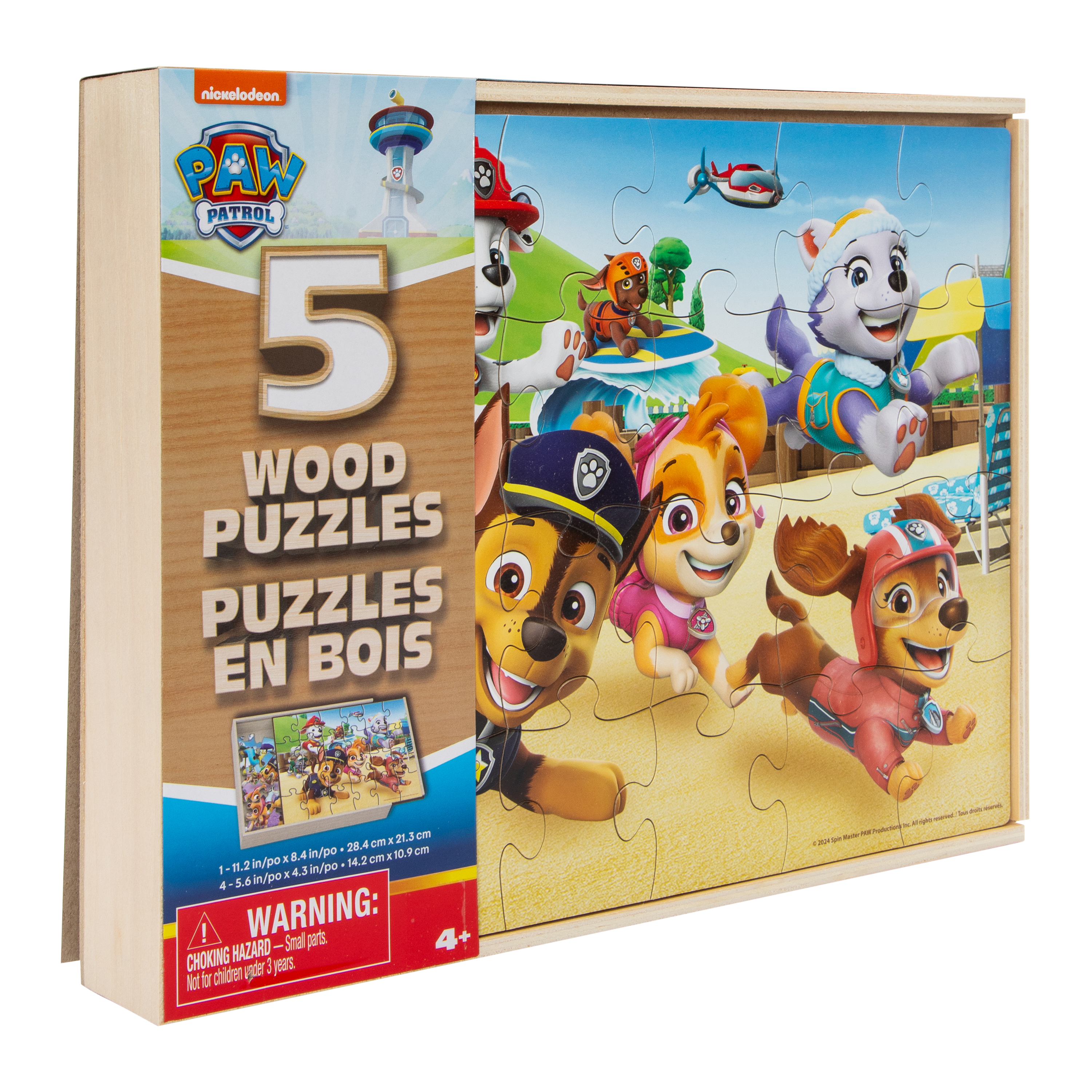 Paw Patrol™ Wood Puzzles 5-Count