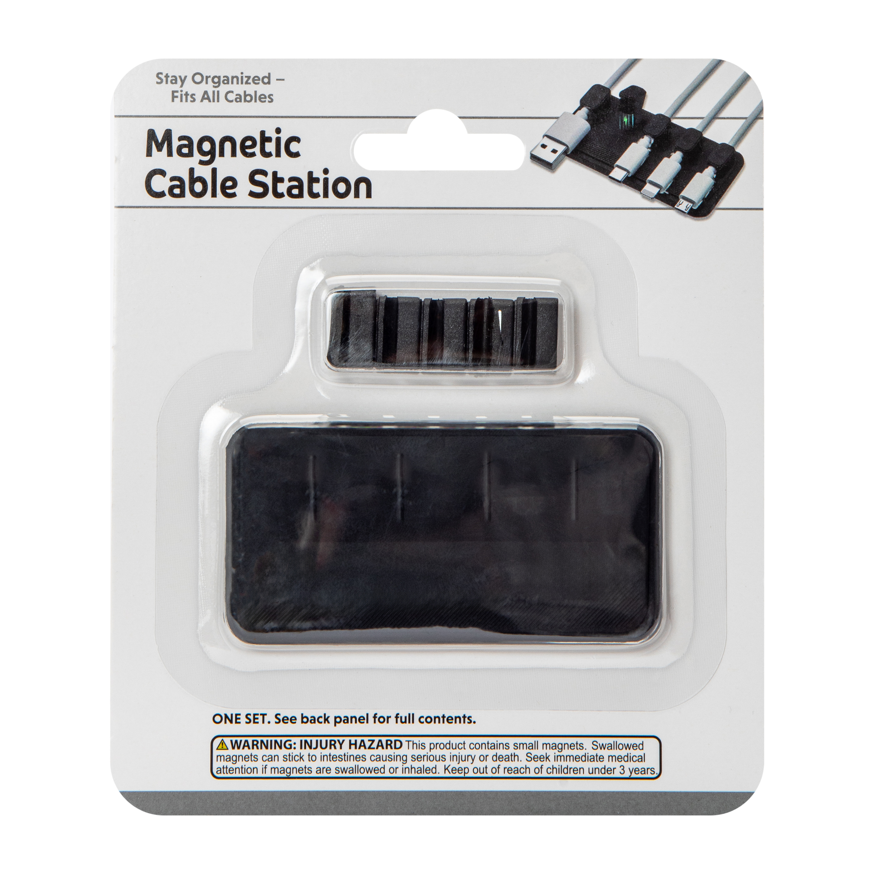 Magnetic Cable Station