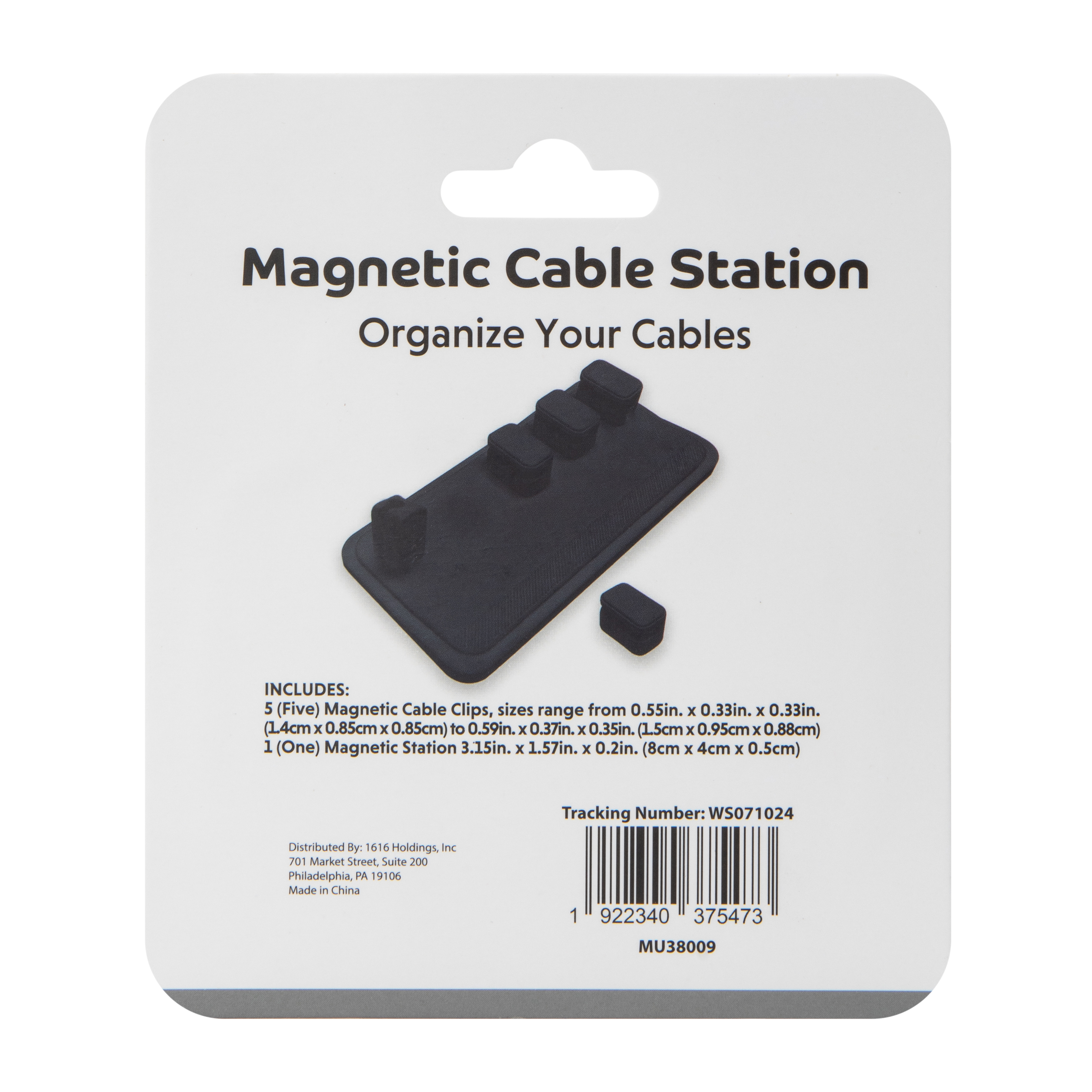 Magnetic Cable Station