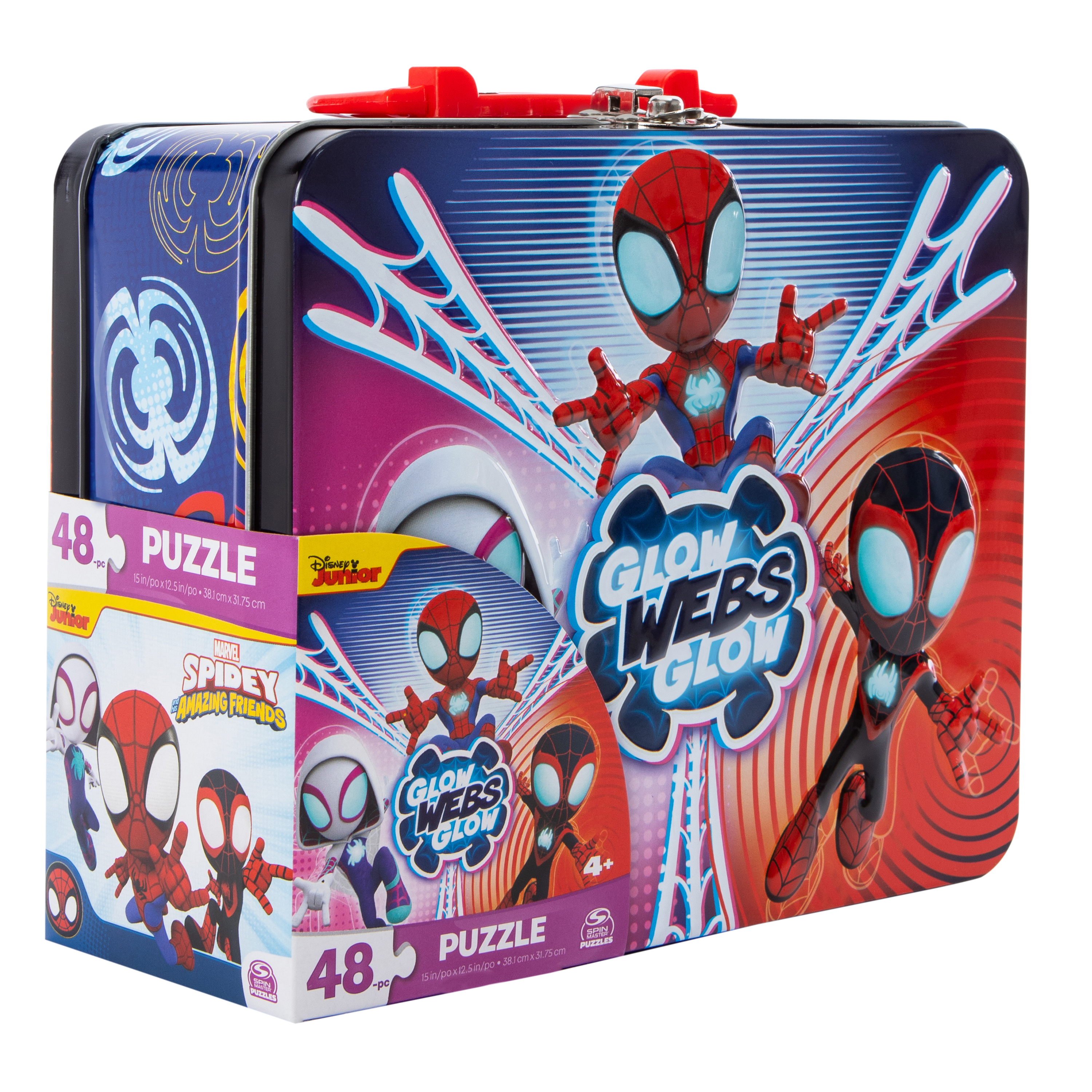 Spider-Man Lunchbox Puzzle 48 Pieces Five Below