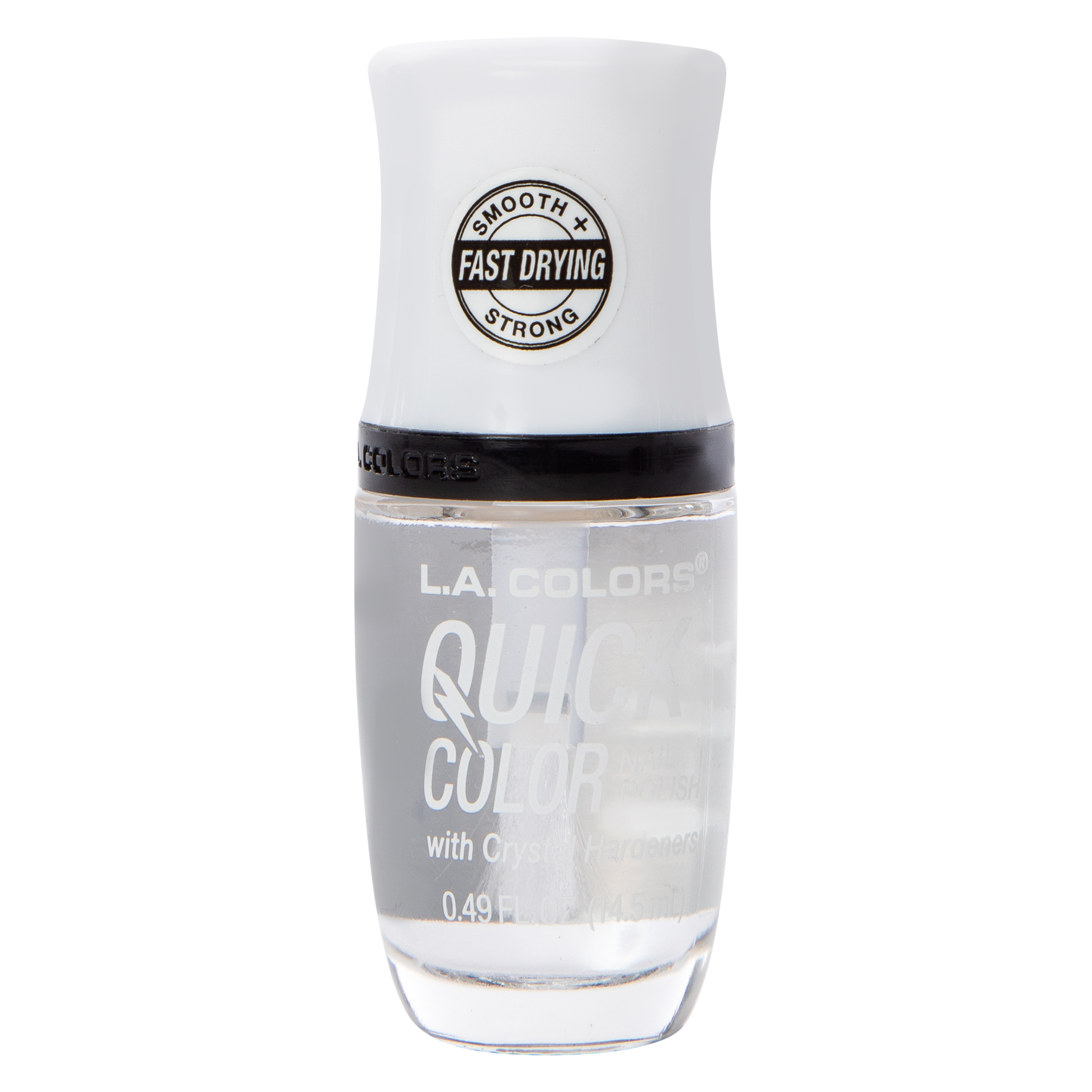 L.A. Colors® Quick Color Nail Polish With Crystal Hardness 0.49oz - Clarity