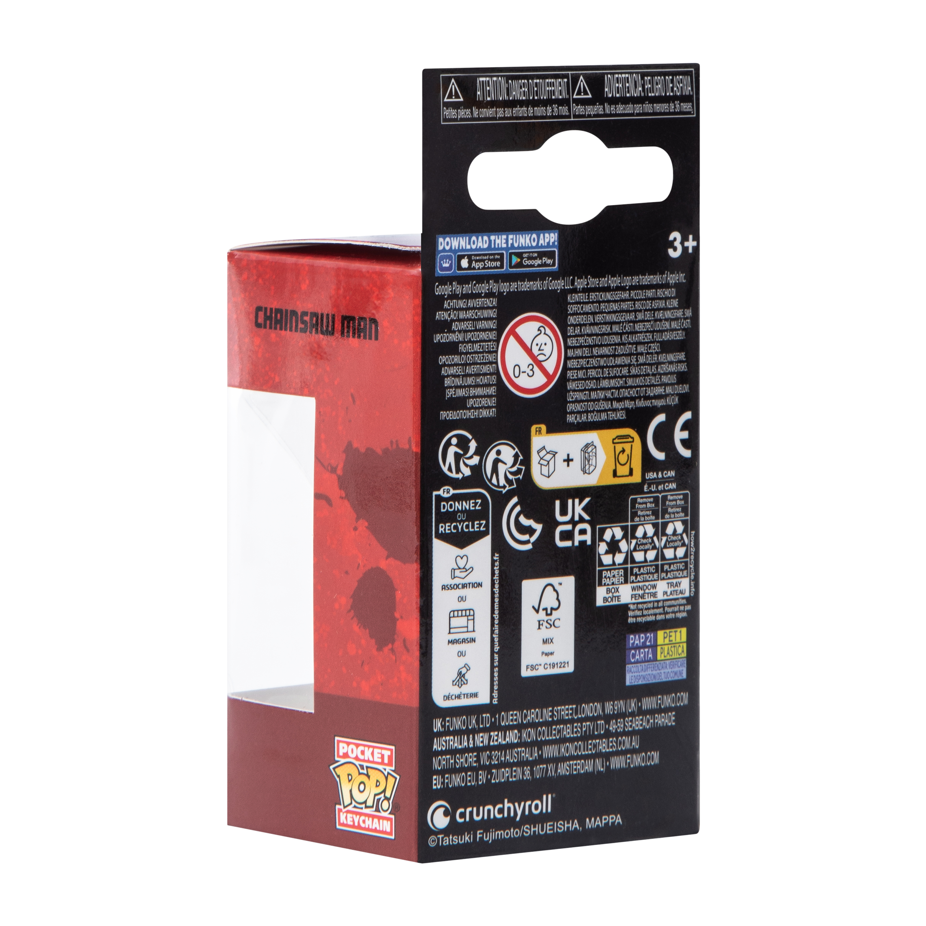 Funko Pop!® Chainsaw Man Vinyl Figure Keychain