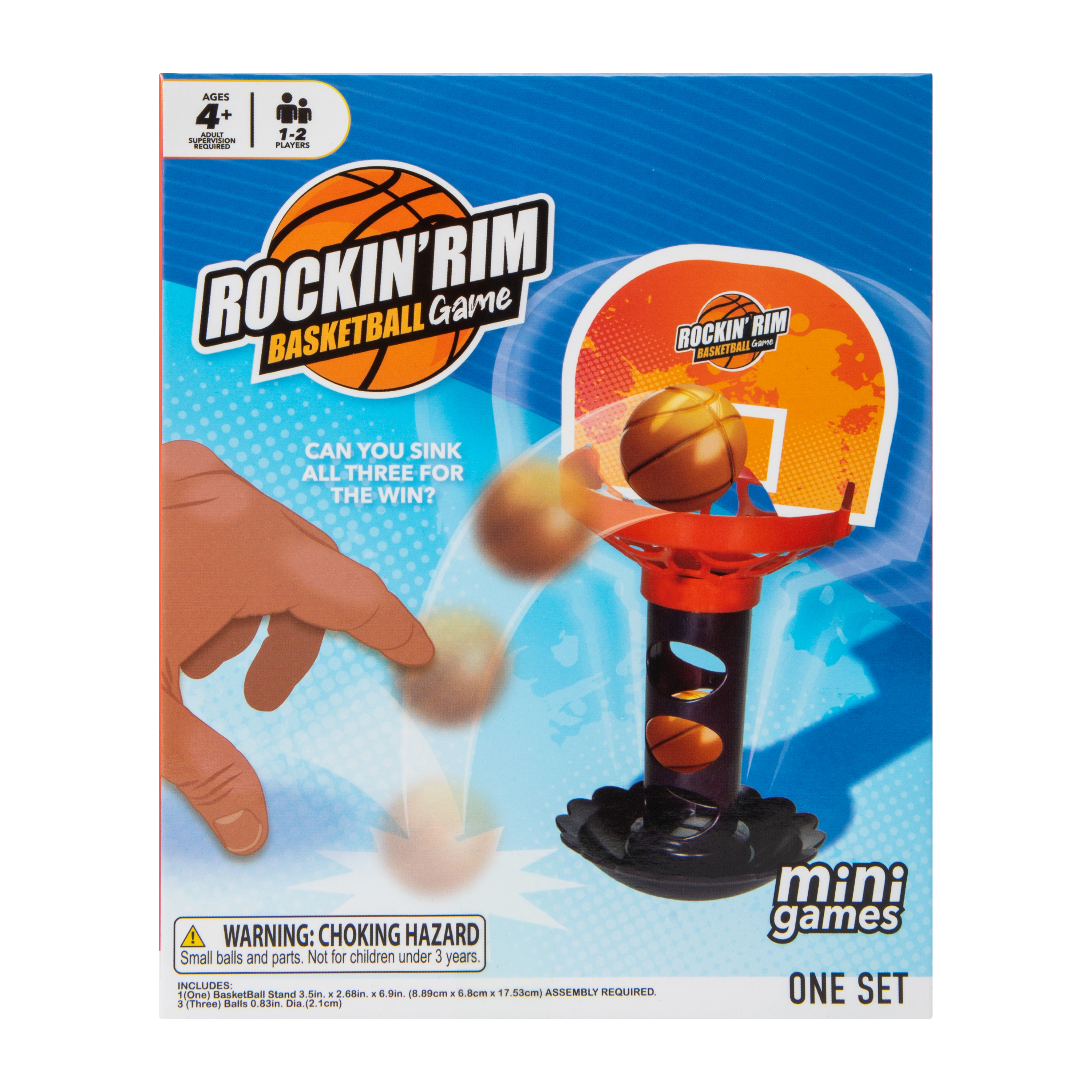 Rockin'Rim Basketball Mini Game Set | Five Below