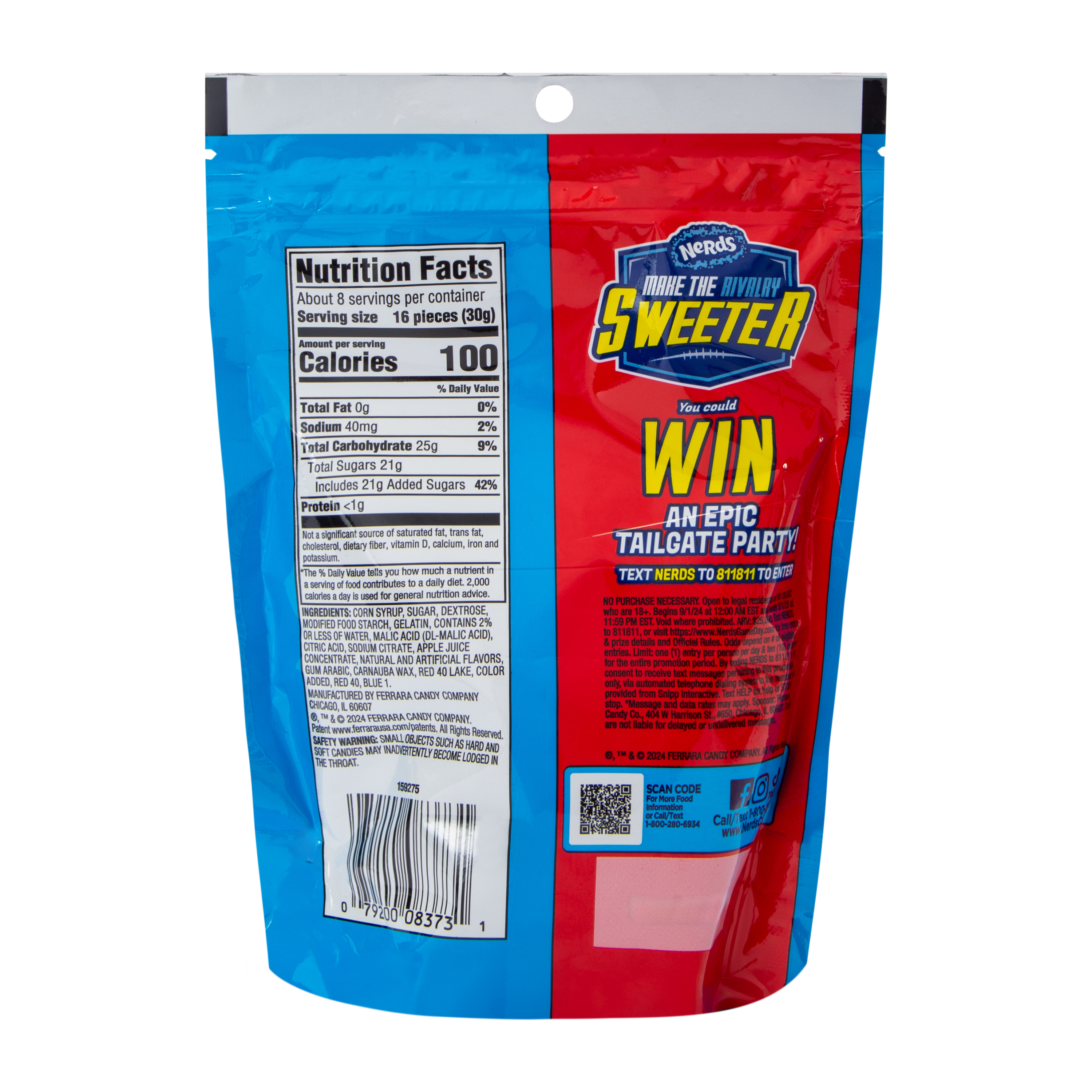 Nerds Gummy Cluster Berry Punch Rush Candy 8oz