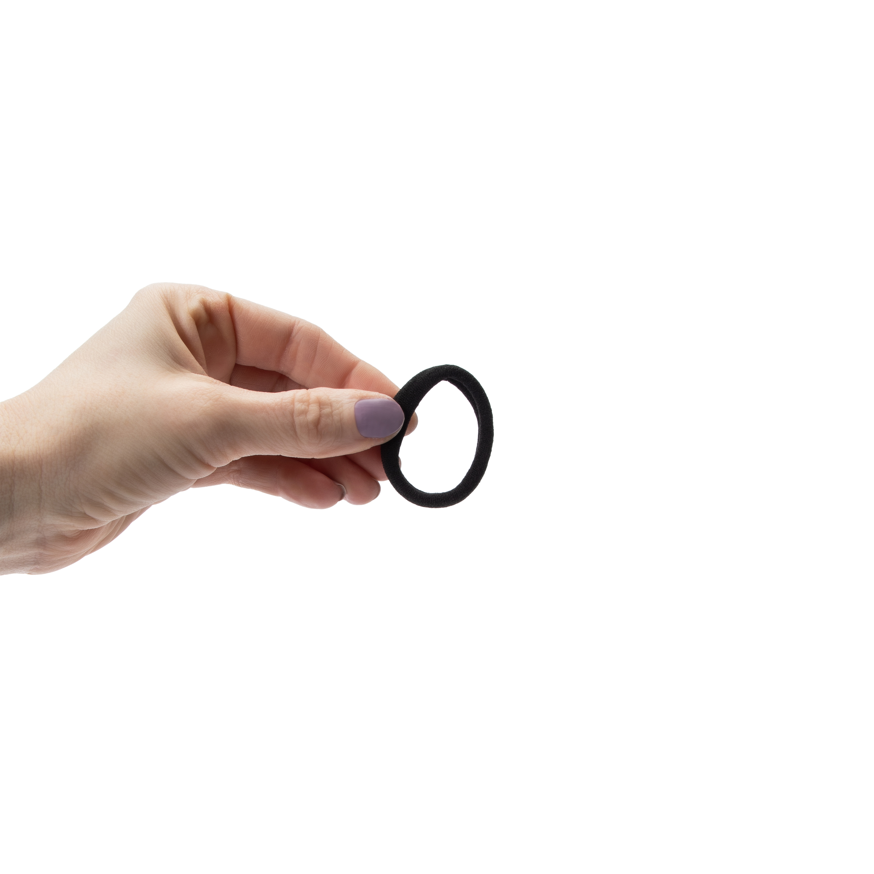 Black Lycra Ponies 20-Pieces