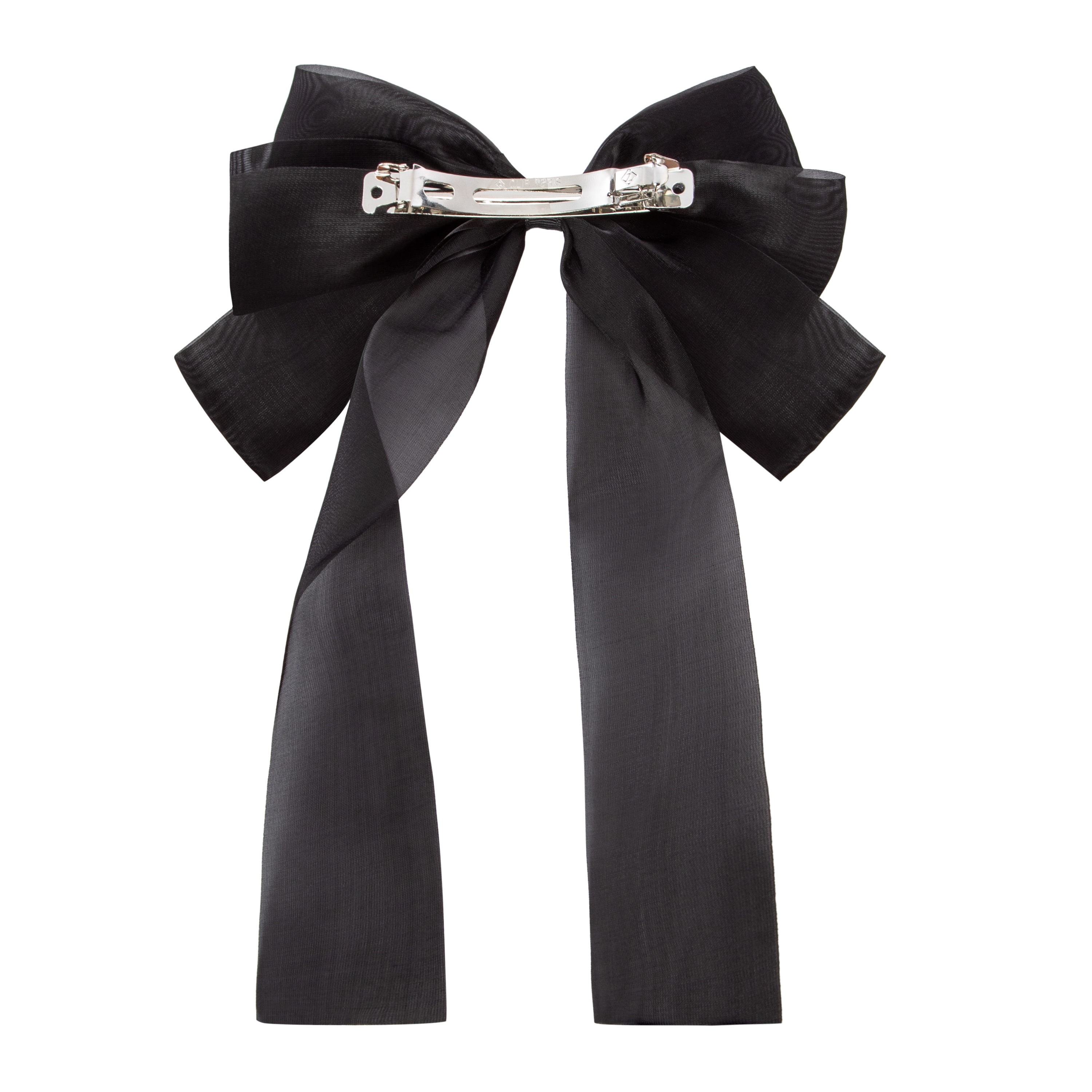 Sheer Shimmer Clip-On Hair Bow 7.87in x 10in