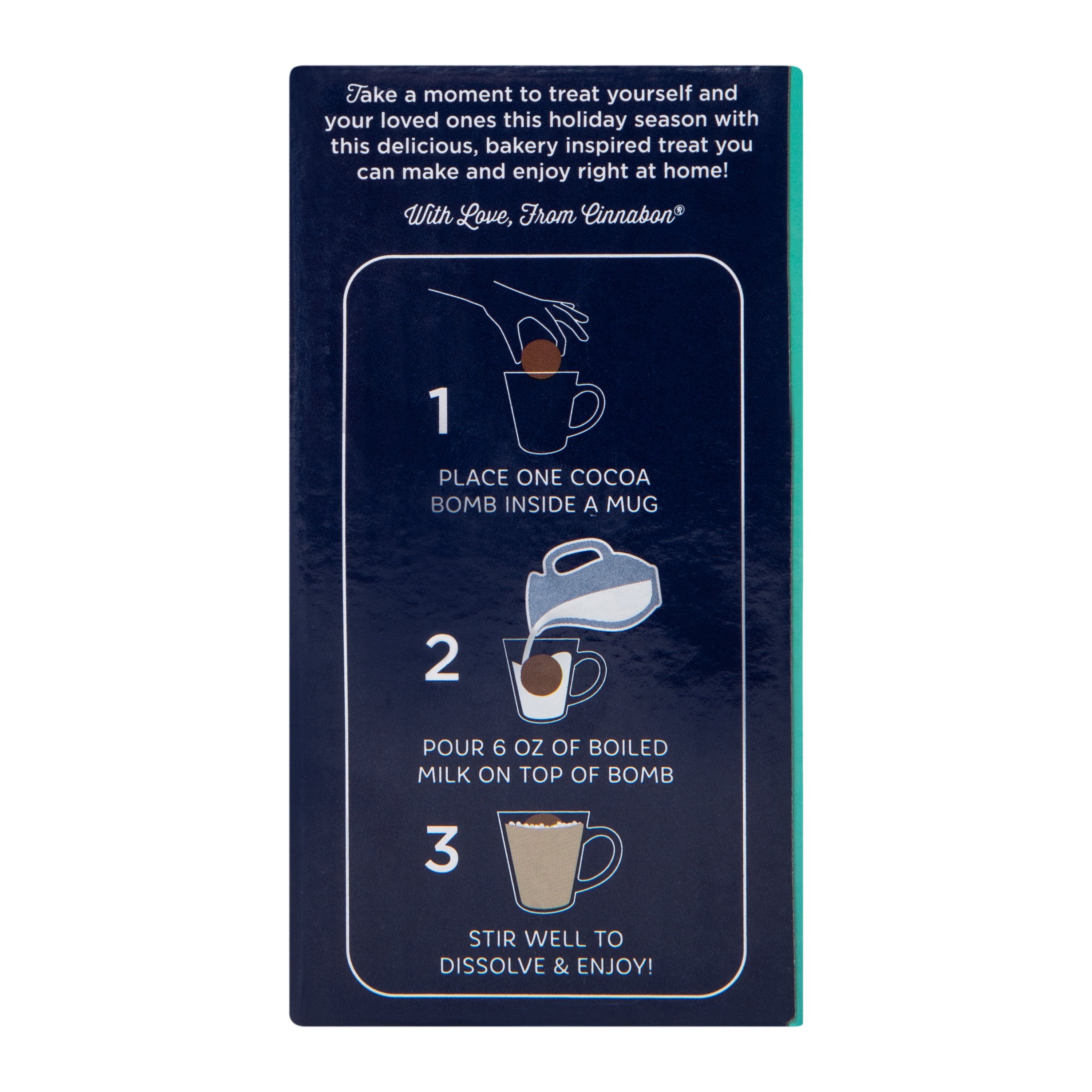 Cinnabon® Cinnamon Roll Cocoa Bombs 2-Count