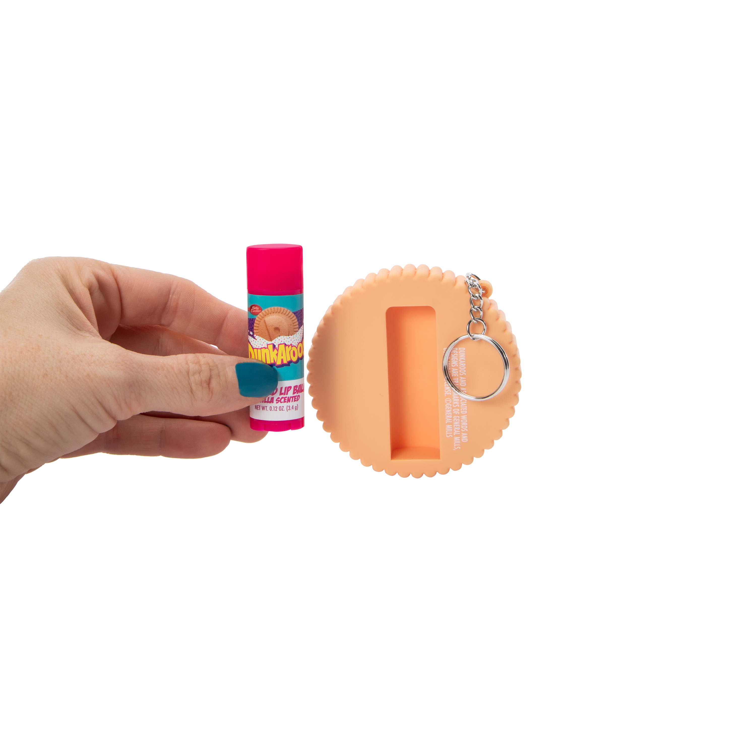 Flavored Lip Balm & Keychain Set 0.12oz