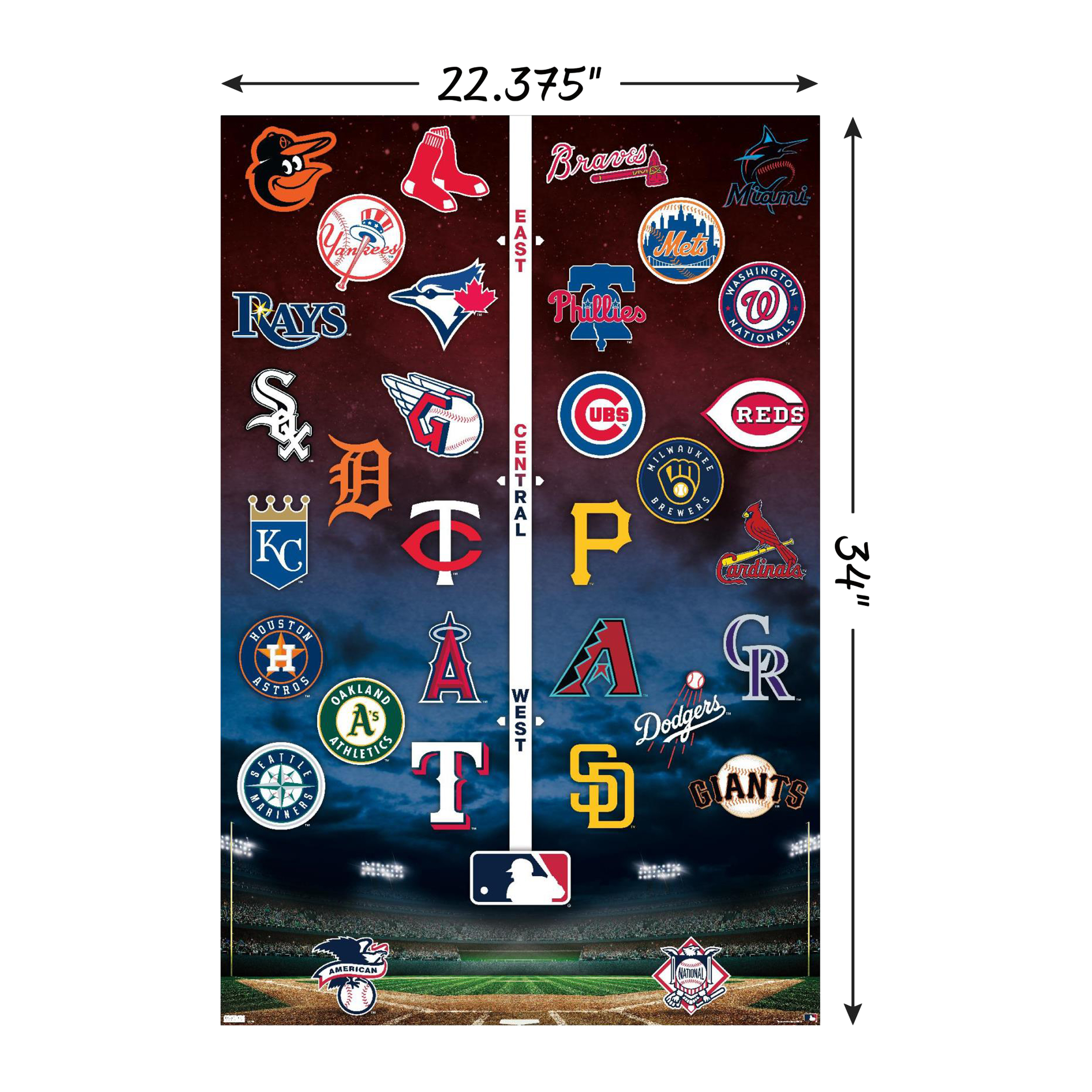 Wall Art Poster 22.3in x 34in