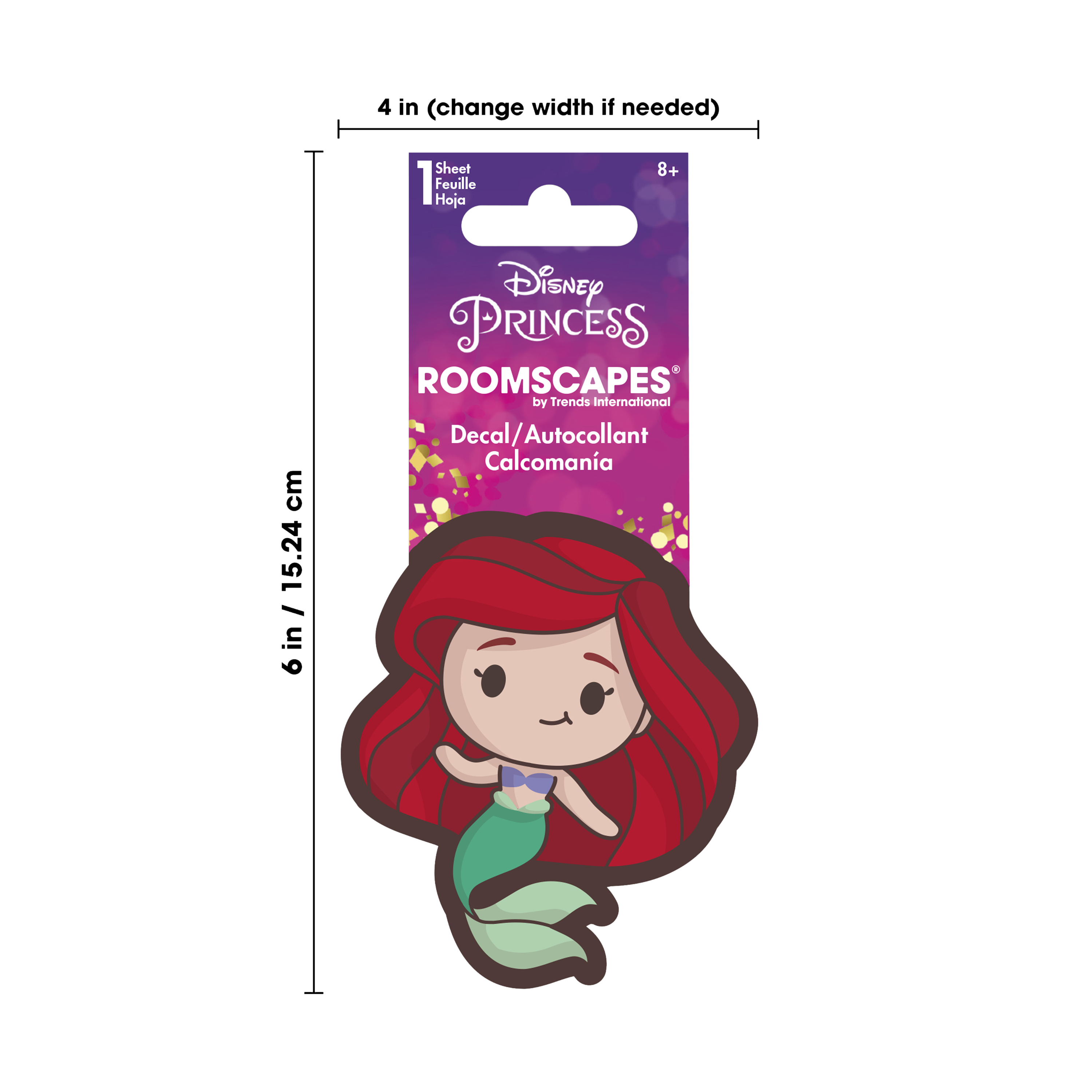 Character Diecut Stickers 3in x 5in