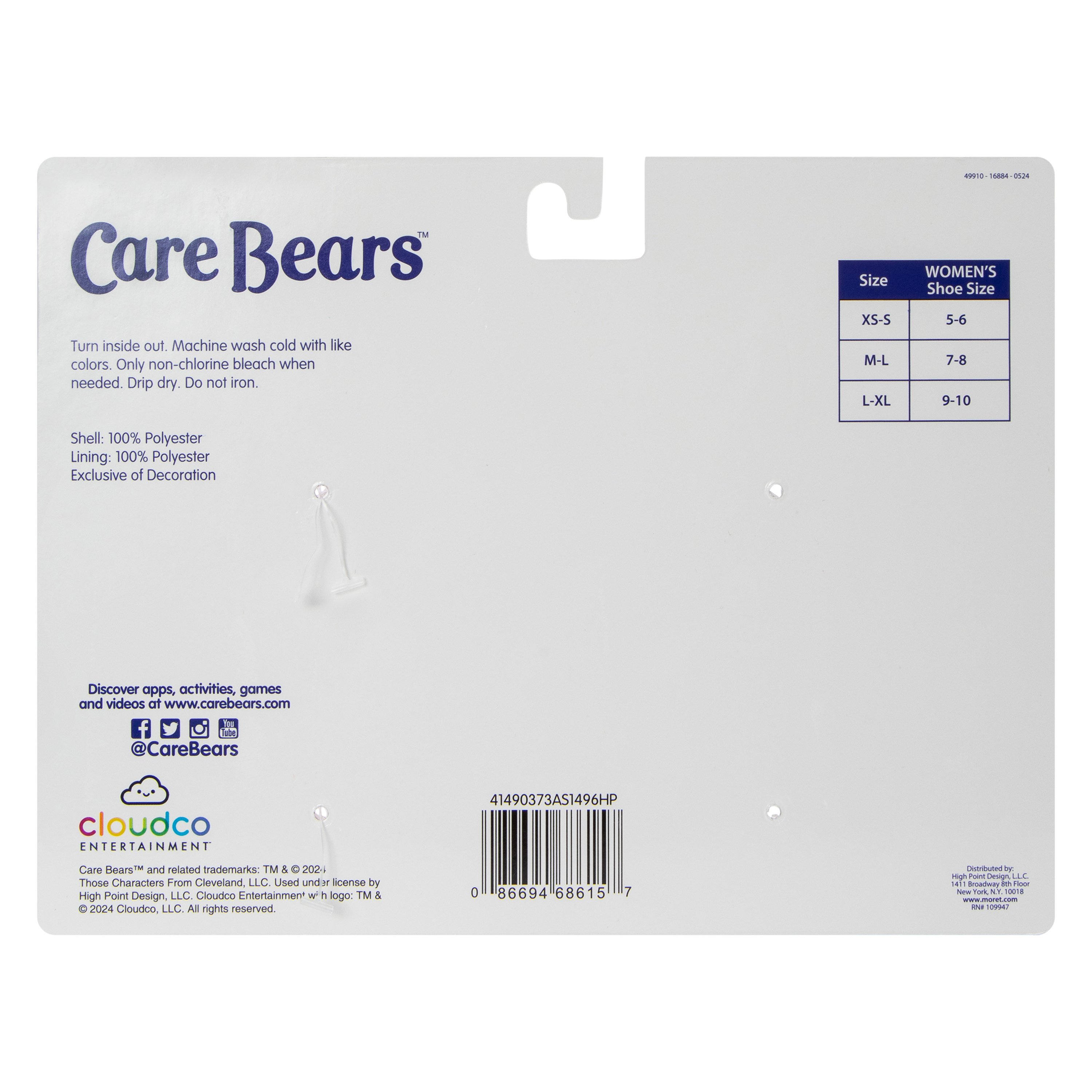 Care Bears™ Puffy Slippers