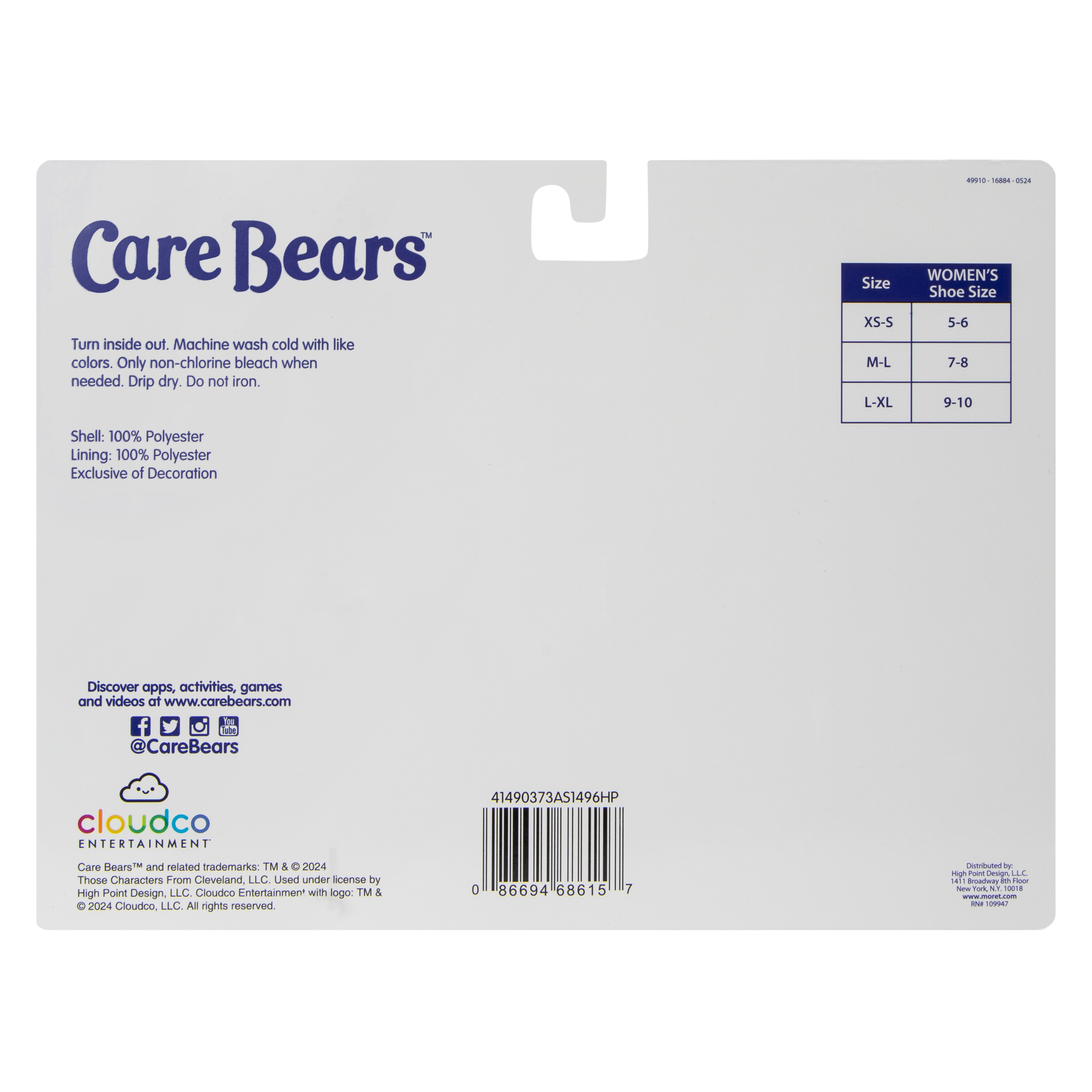 Care Bears™ Puffy Slippers