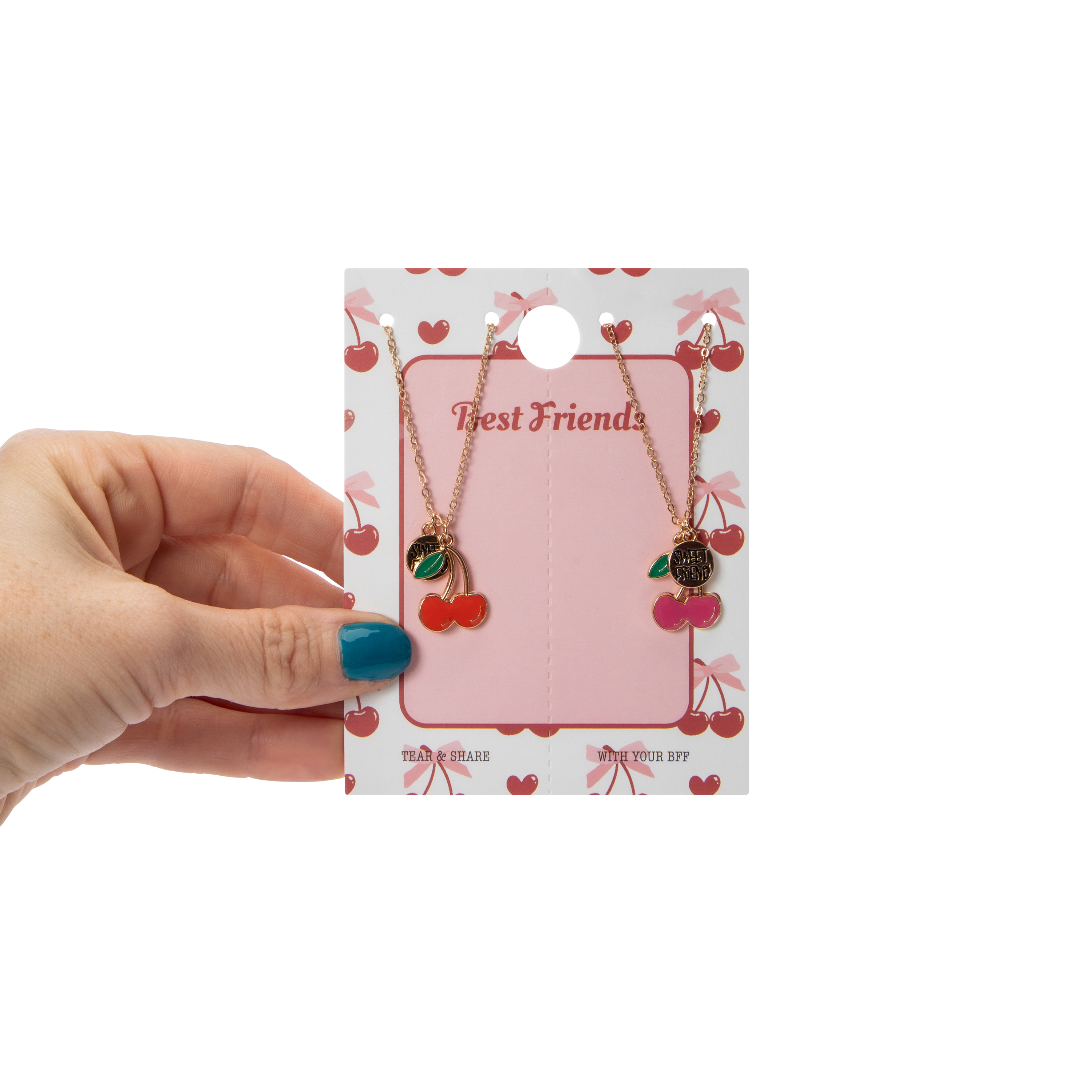 Best Friends Cherry Necklaces 2-Count