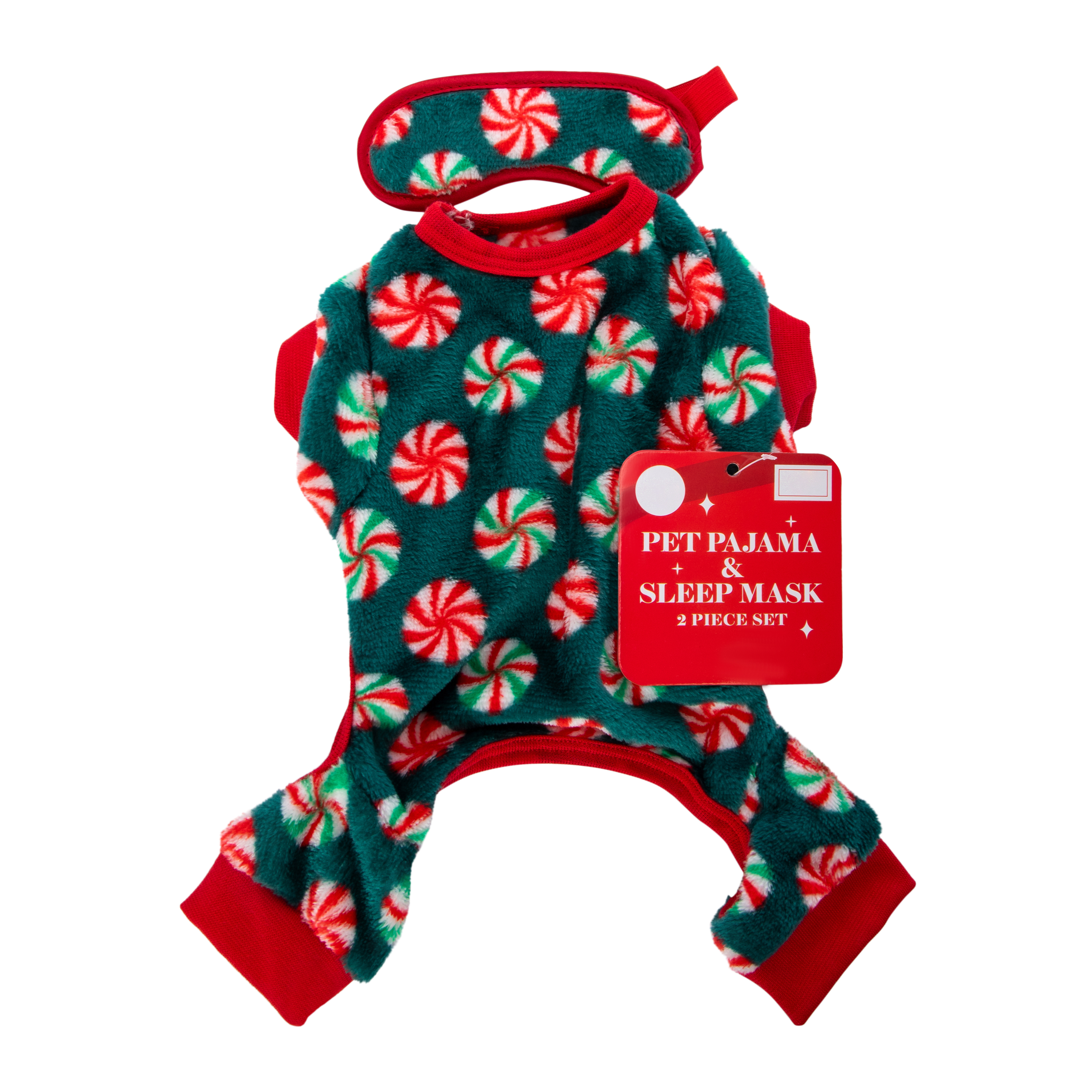 Pet Pajama And Sleep Mask 2-piece Set