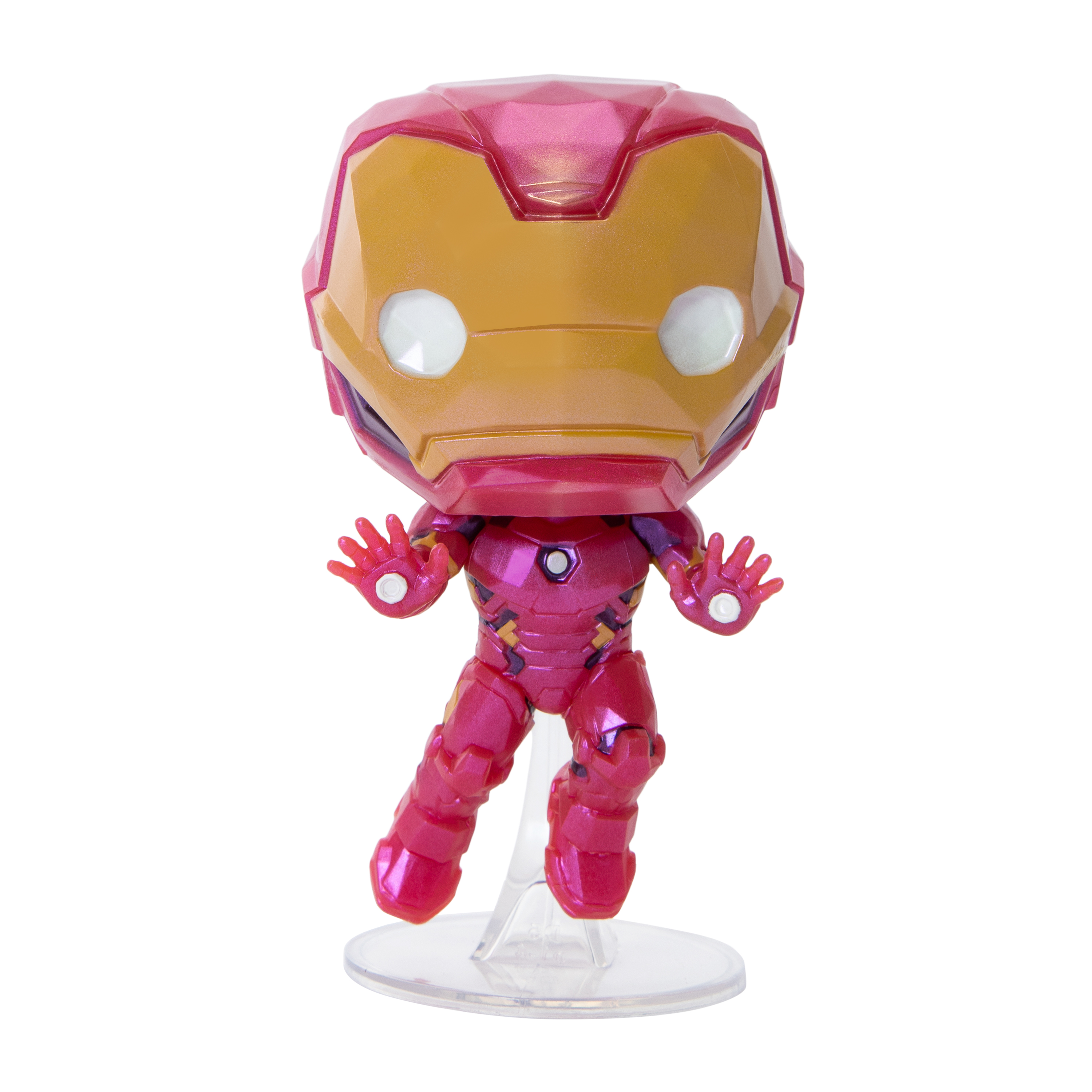 EXCLUSIVE MARVEL AVENGERS RED CHROME IRON MAN 3.75