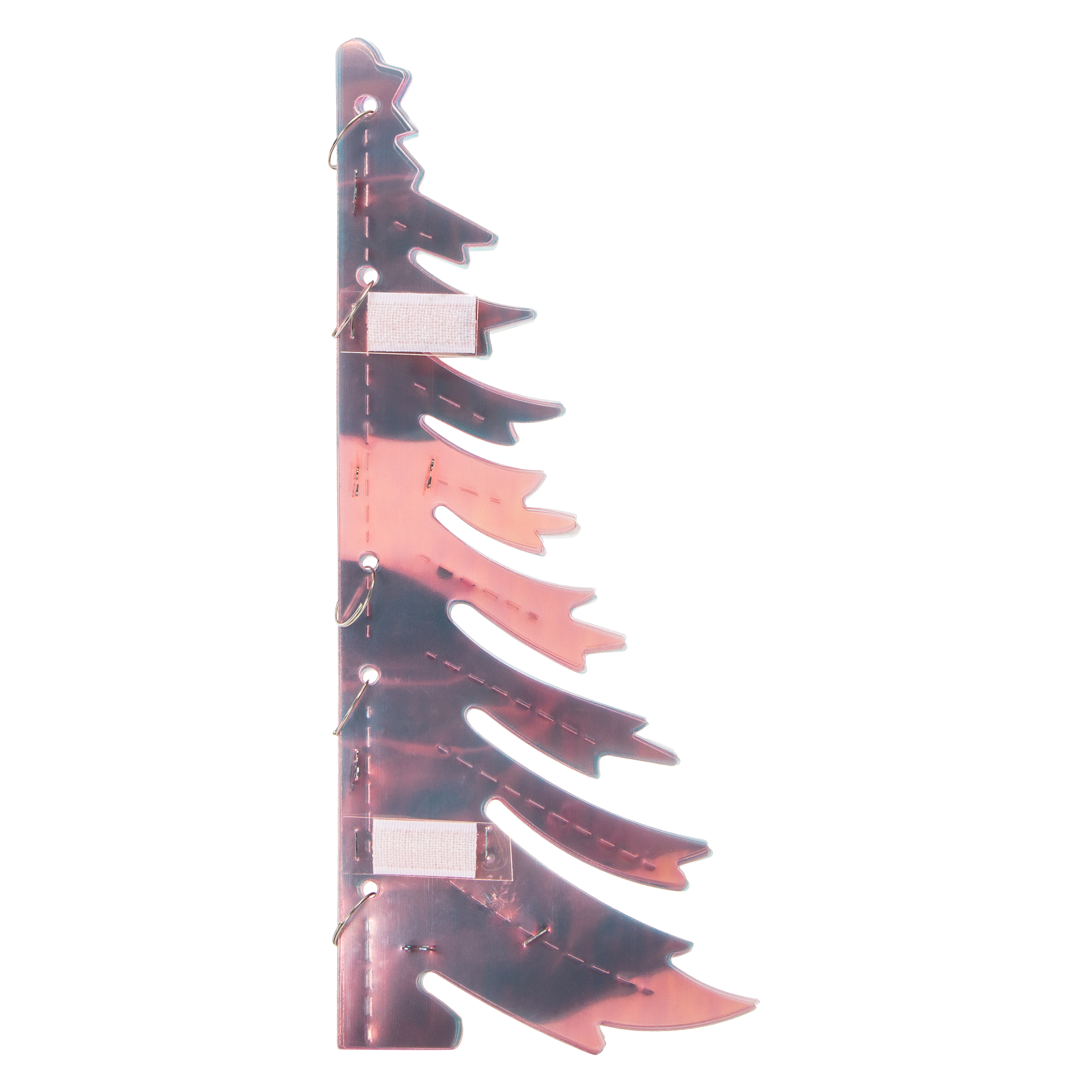 Shimmering Iridescent Christmas Tree 12in