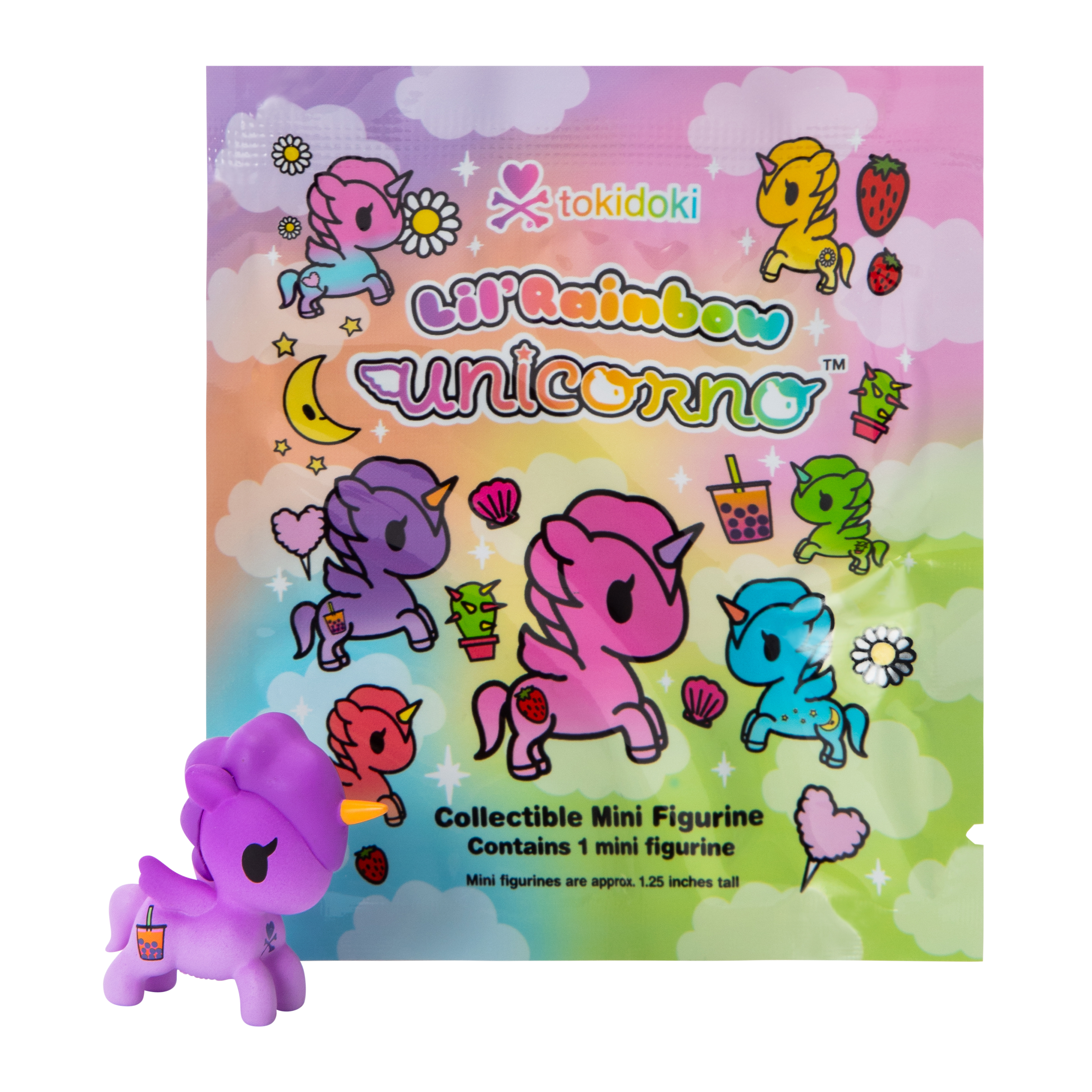 New set offers of Tokidoki Rainbow Unicornos - Blue and Pink