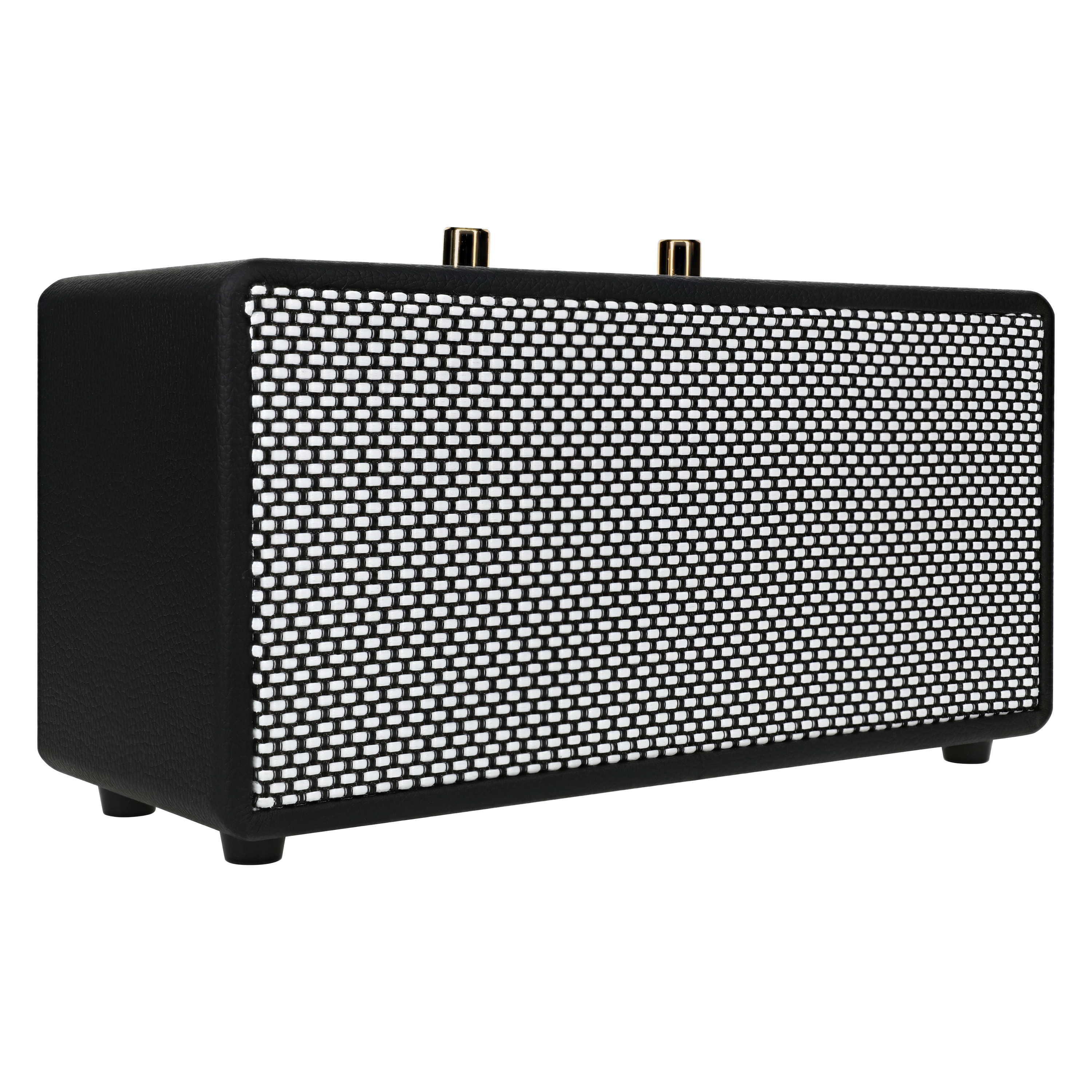 Amped Wireless Speaker With Maximum Bass 9.8in x 5.4in