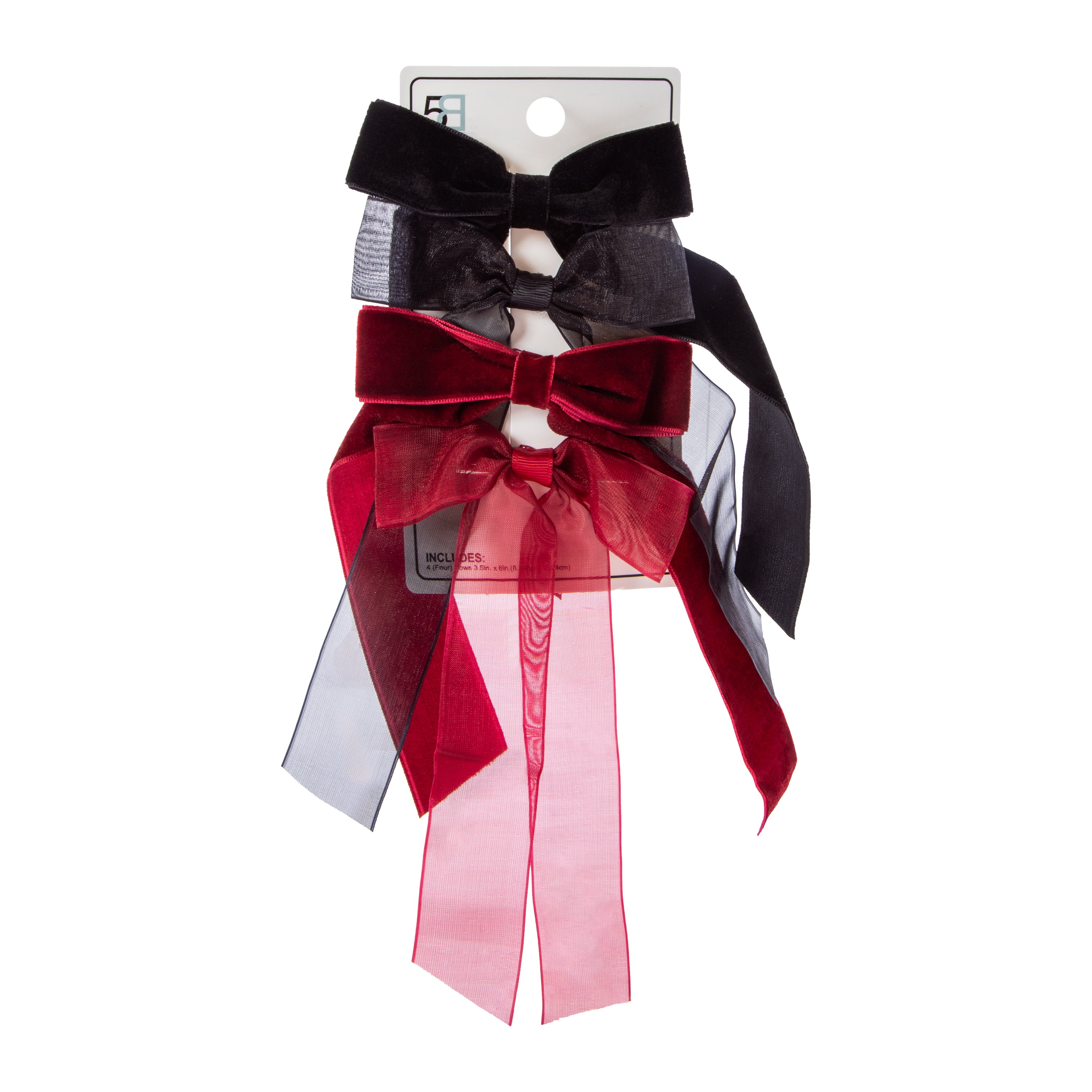 Velvet Bows 4-Pack | Five Below Velvet Bows 4-Pack | Five Below