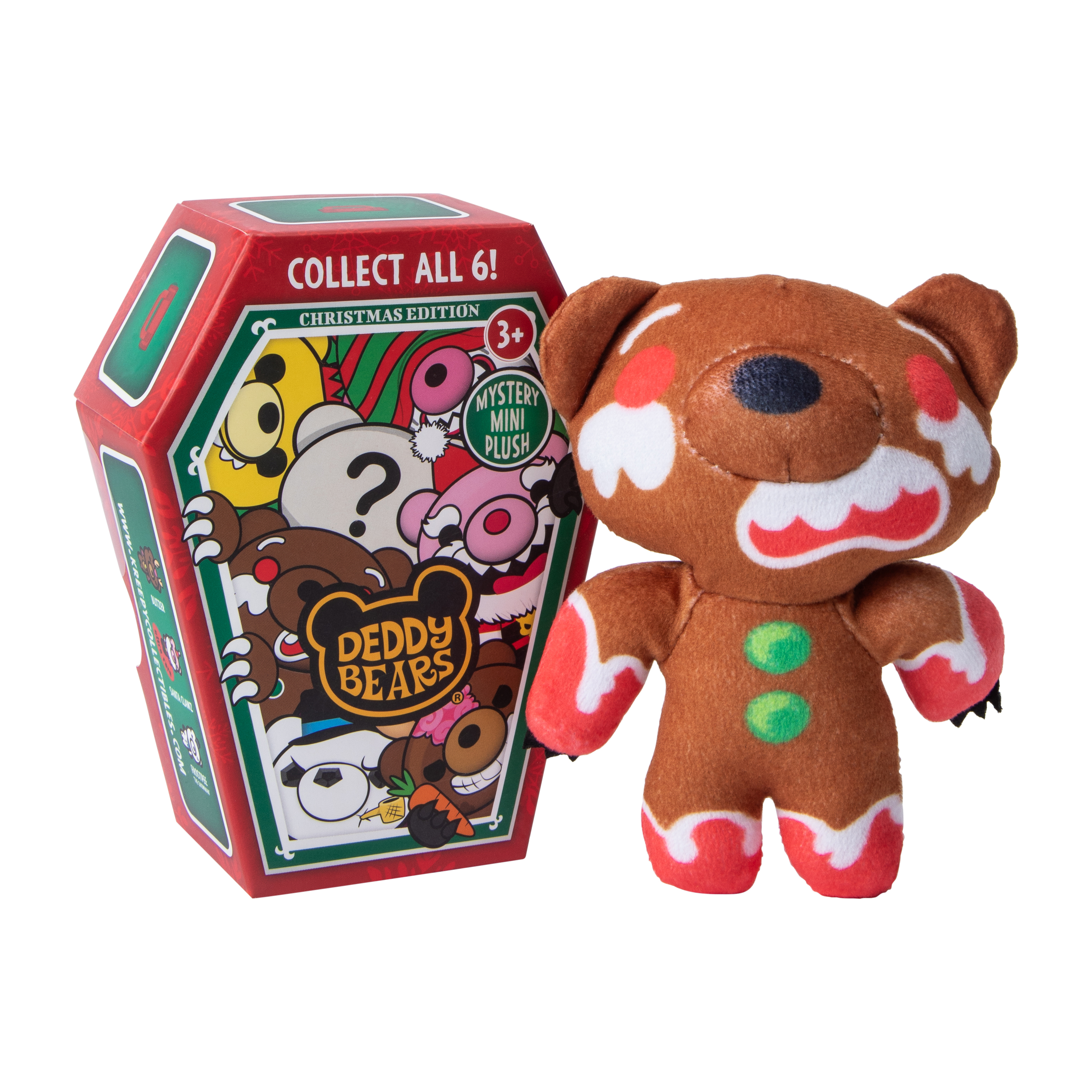 Deddy Bears® Christmas Edition Mystery Mini Plush (Styles May Vary