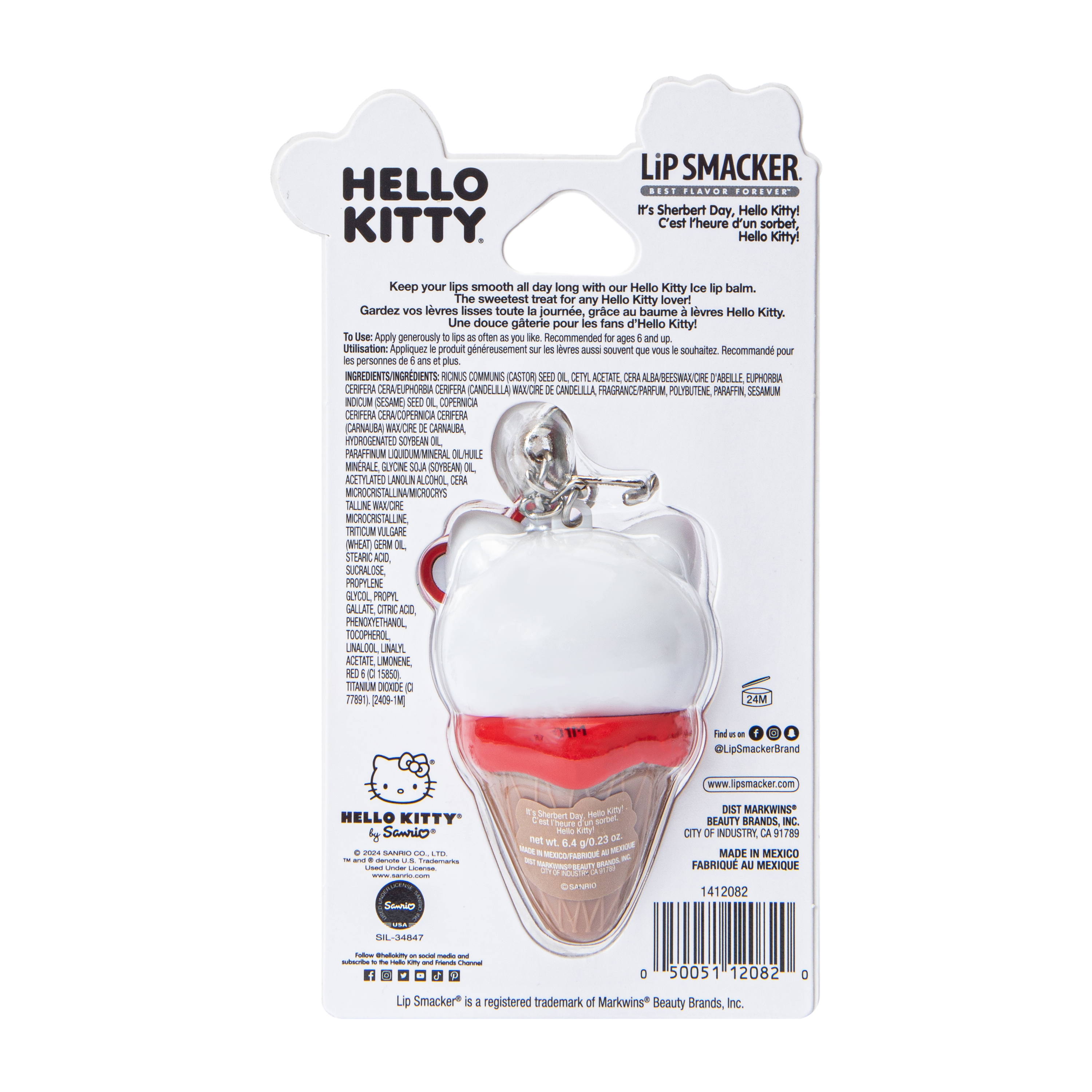 Hello Kitty® Ice-Cream Lip 0.23oz