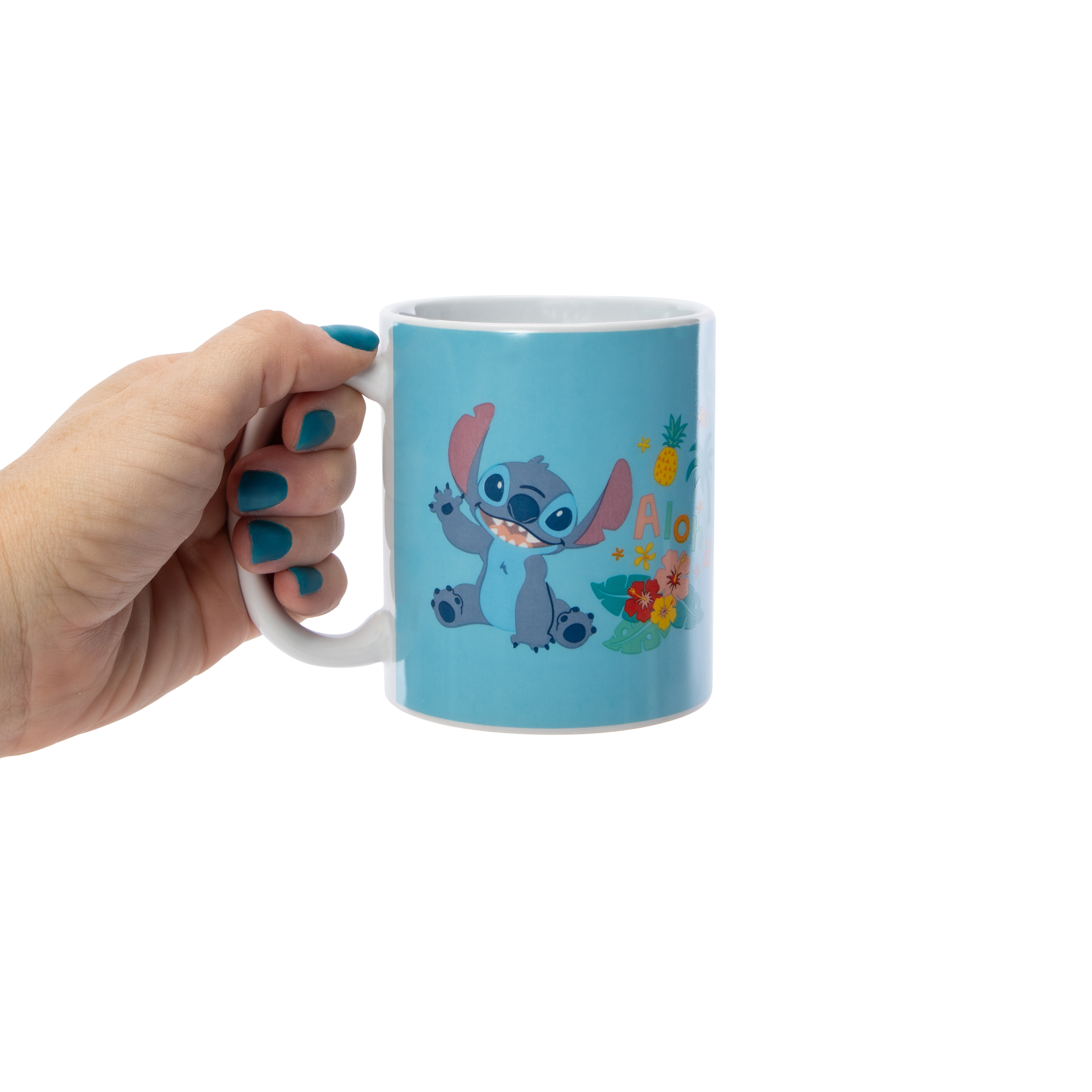 Disney Stitch Mug & Hot Cocoa Gift Set