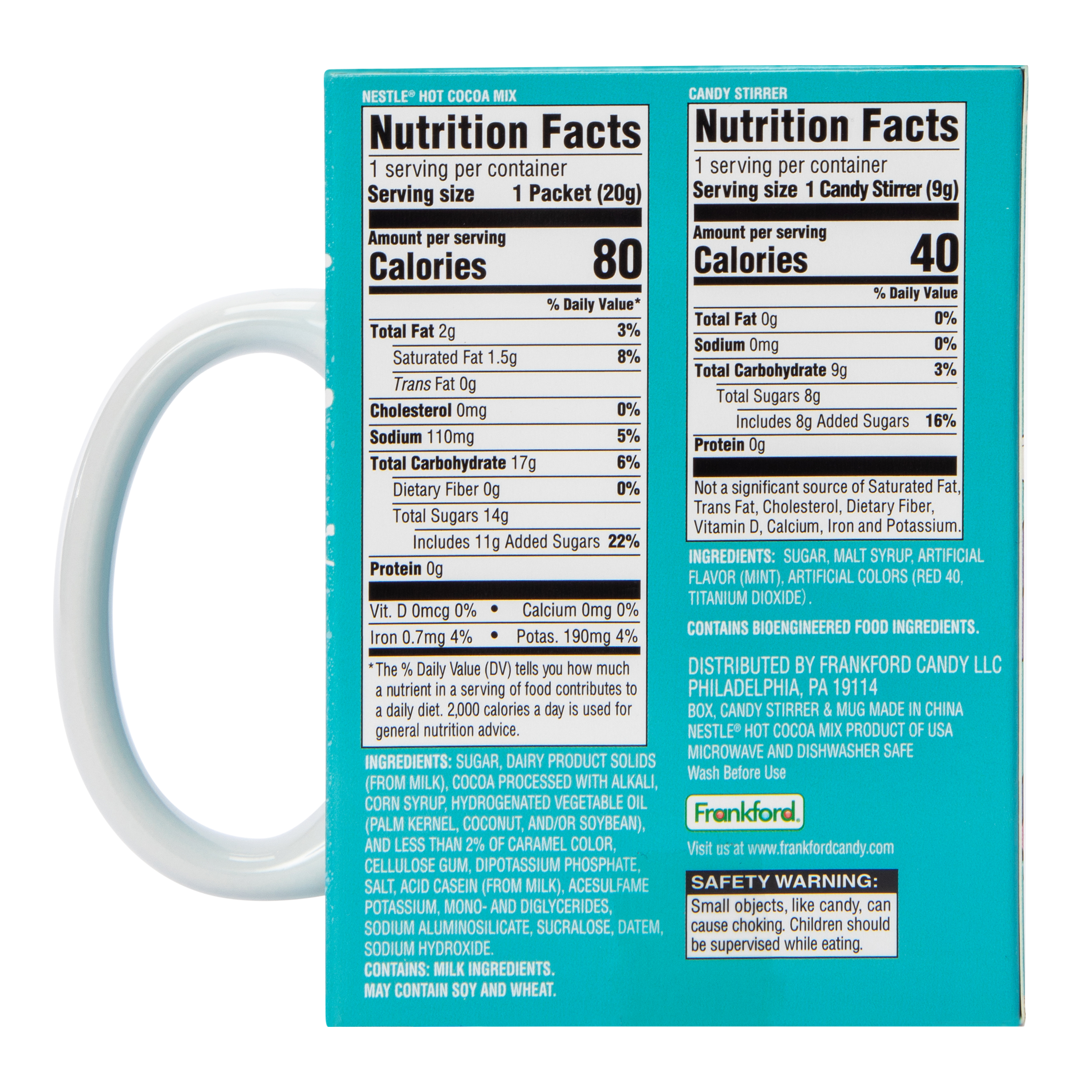 Disney Stitch Mug & Hot Cocoa Gift Set