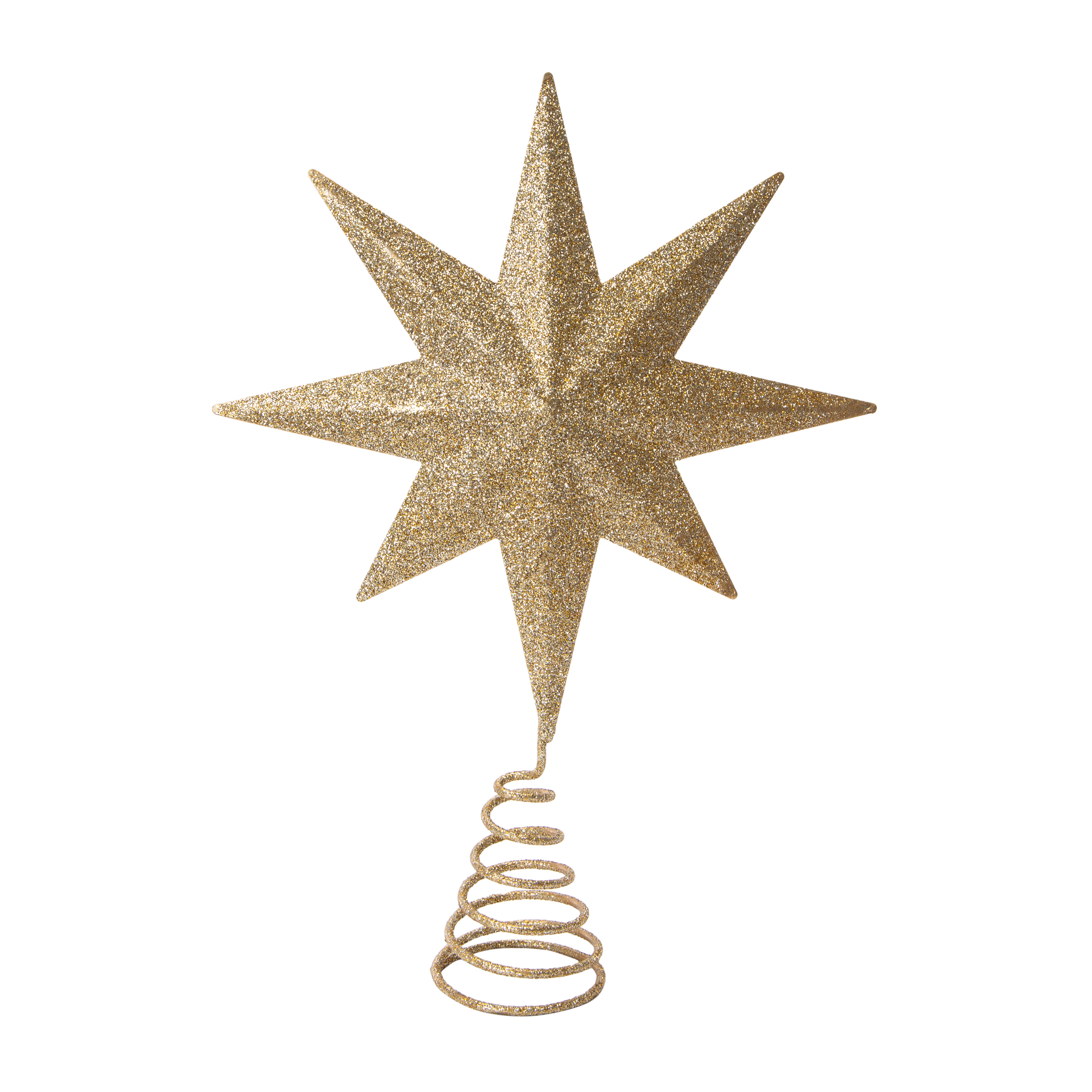 Glitter Star Tree Topper