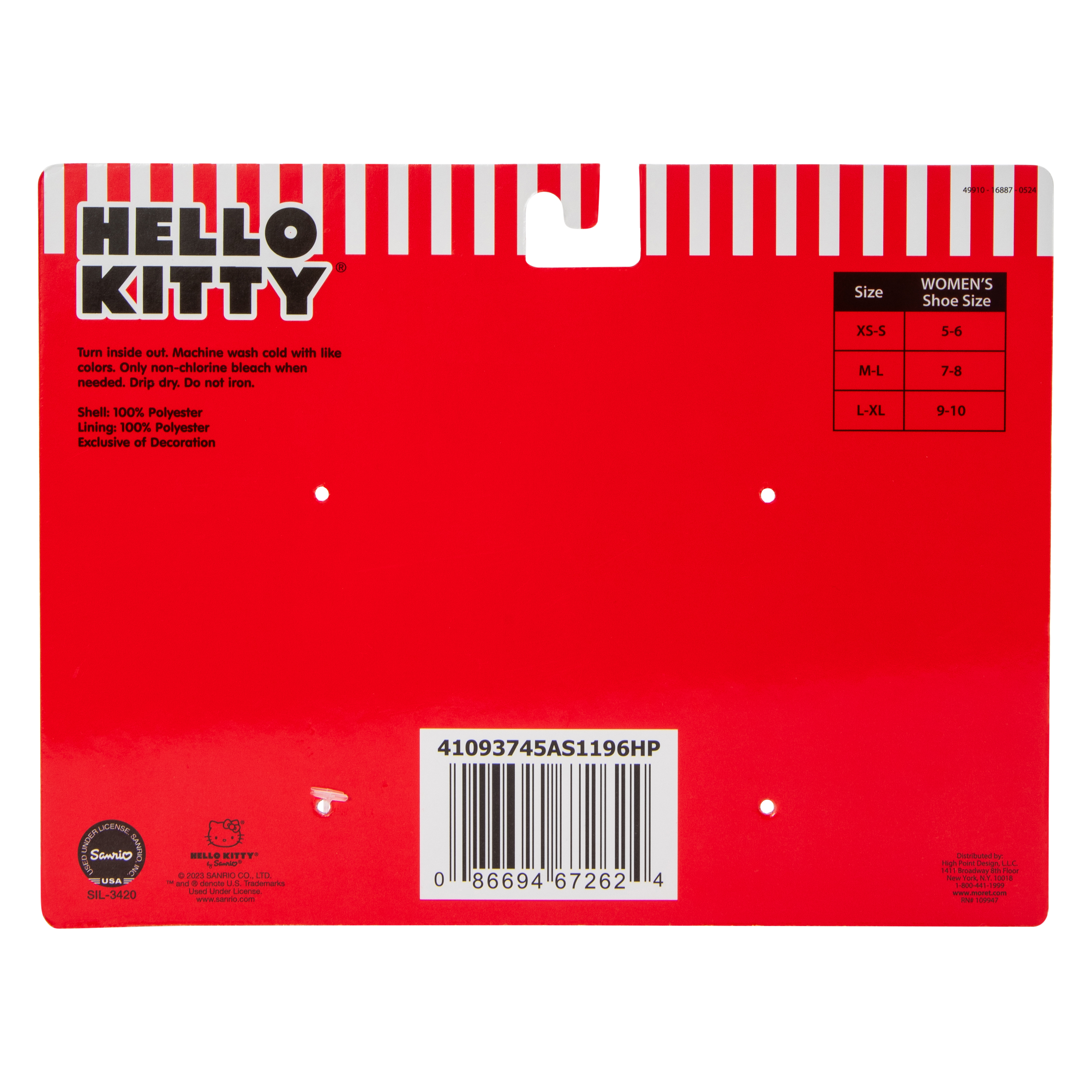 Hello Kitty® Puffy Slippers