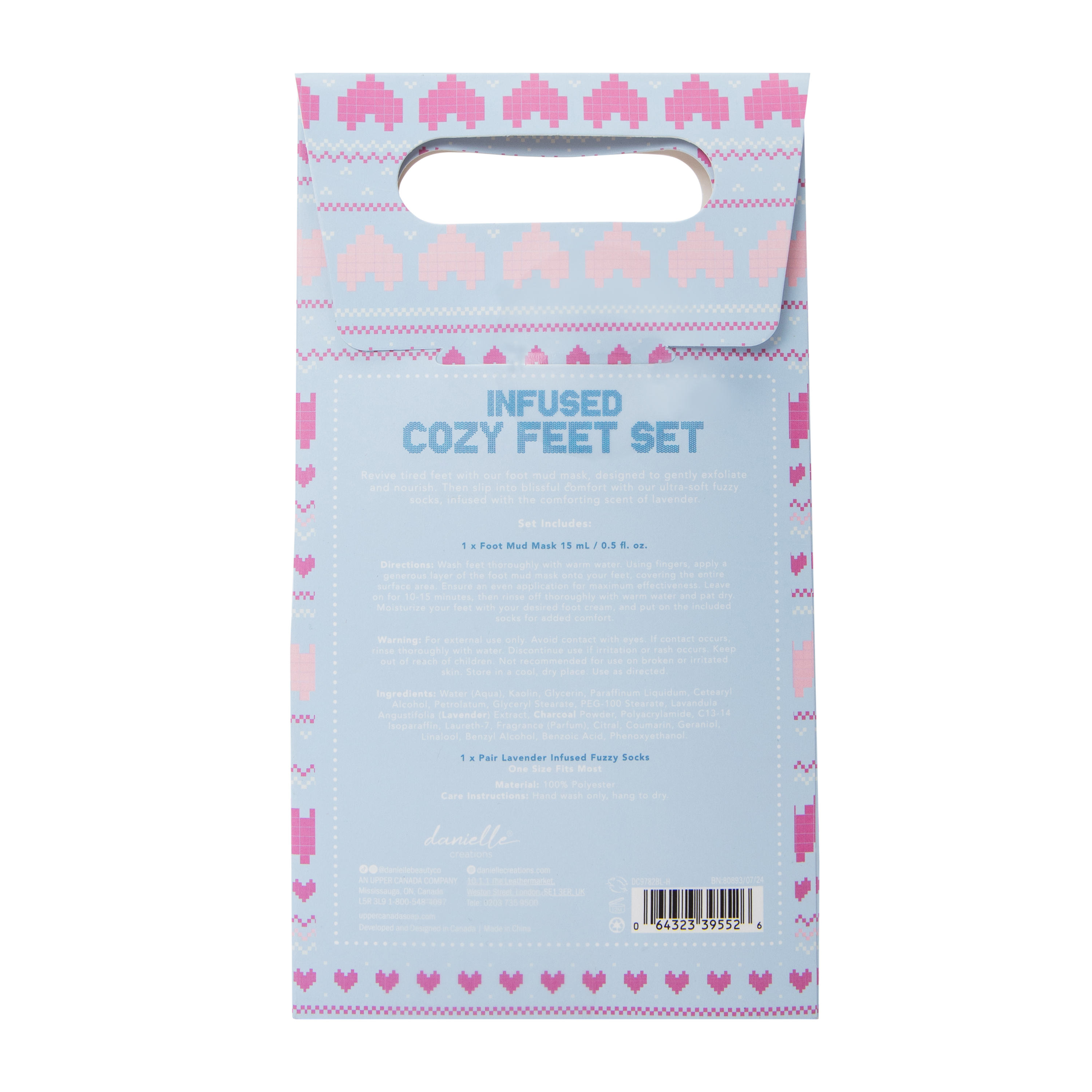 Danielle Creations® Infused Cozy Feet Set 2-Pack