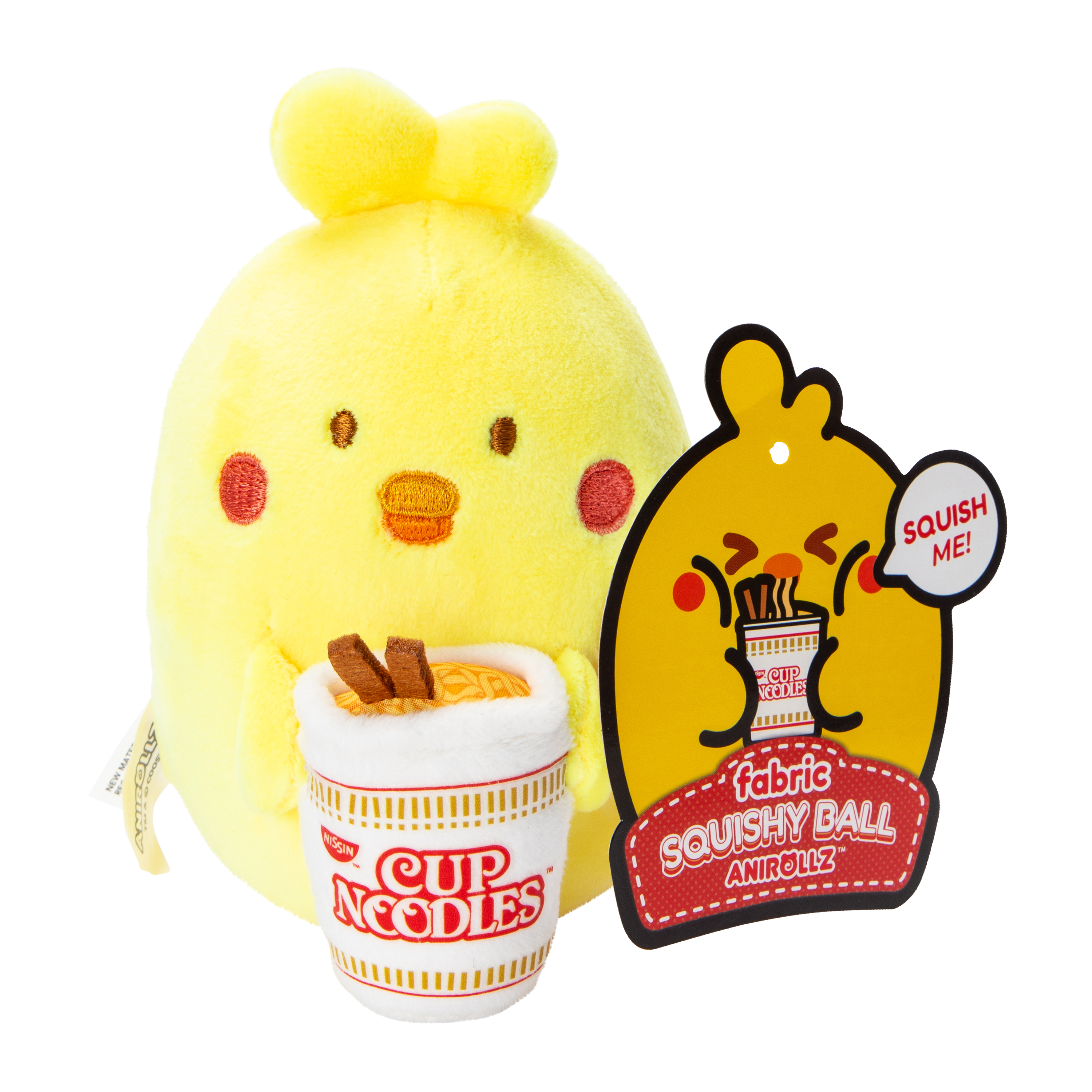 Anirollz™ Cup Noodles® Chick Plush