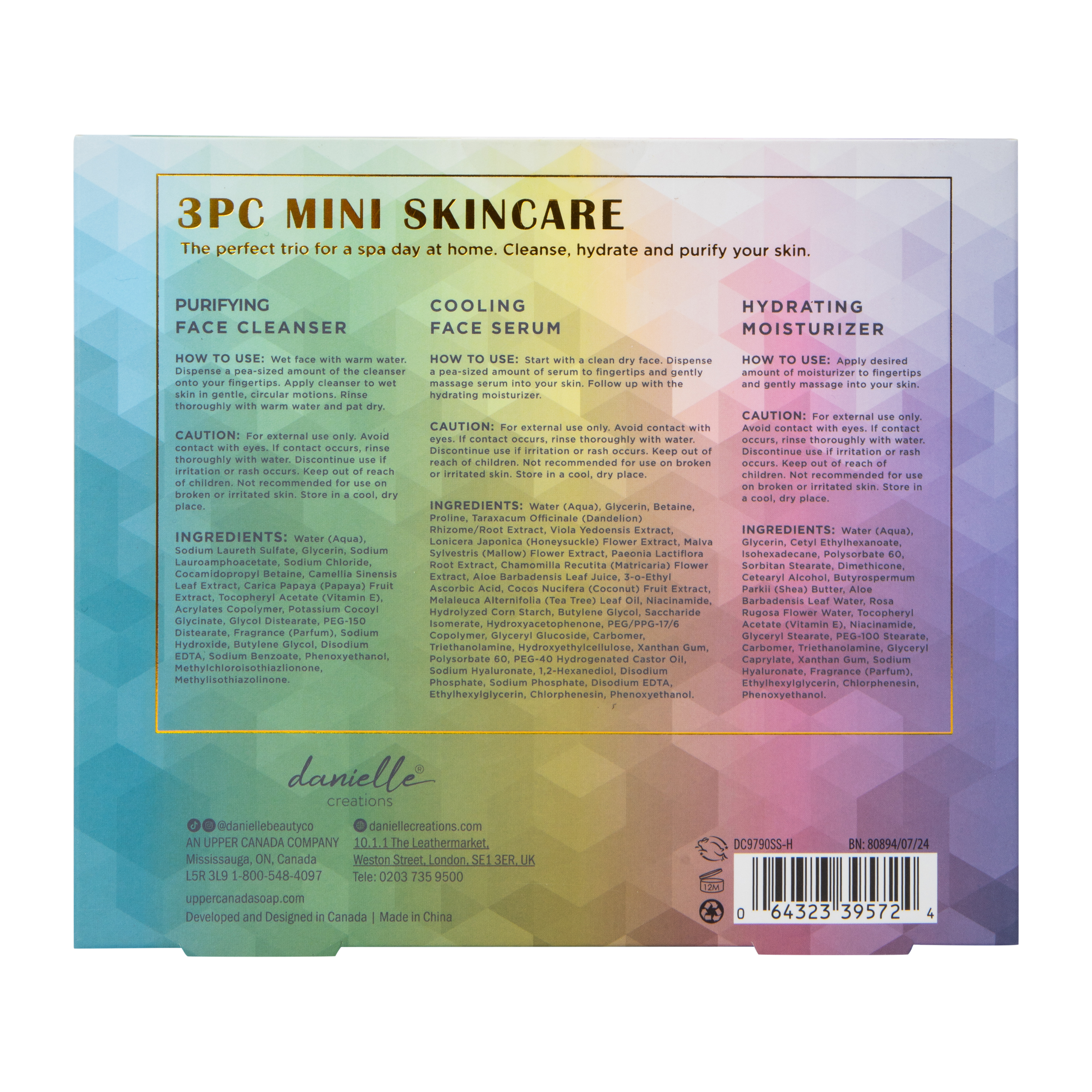 Danielle Creations® All About Skin 3-Pack