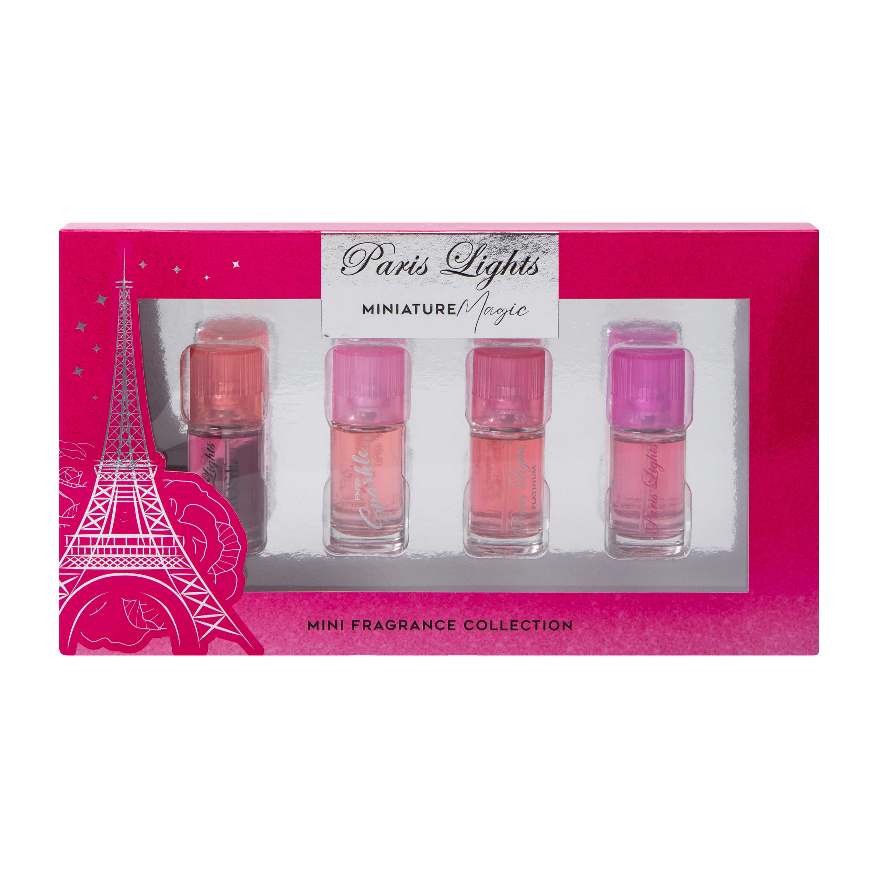 Paris Lights Miniature Magic Women's Mini Fragrance Collection 4-Set