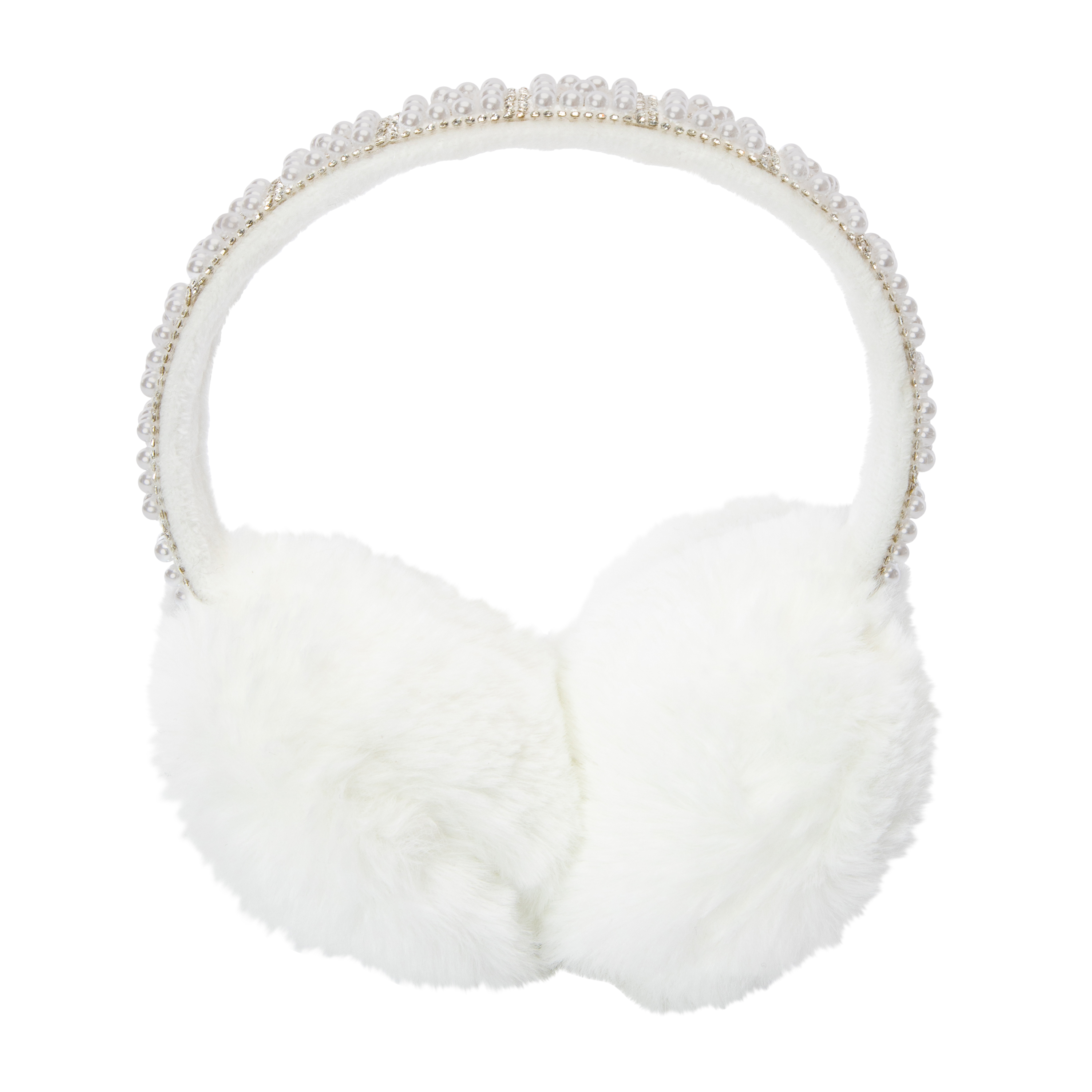 JZCEW0001P Earmuffs for Girls Pink Polyester Women's Ear Wamers