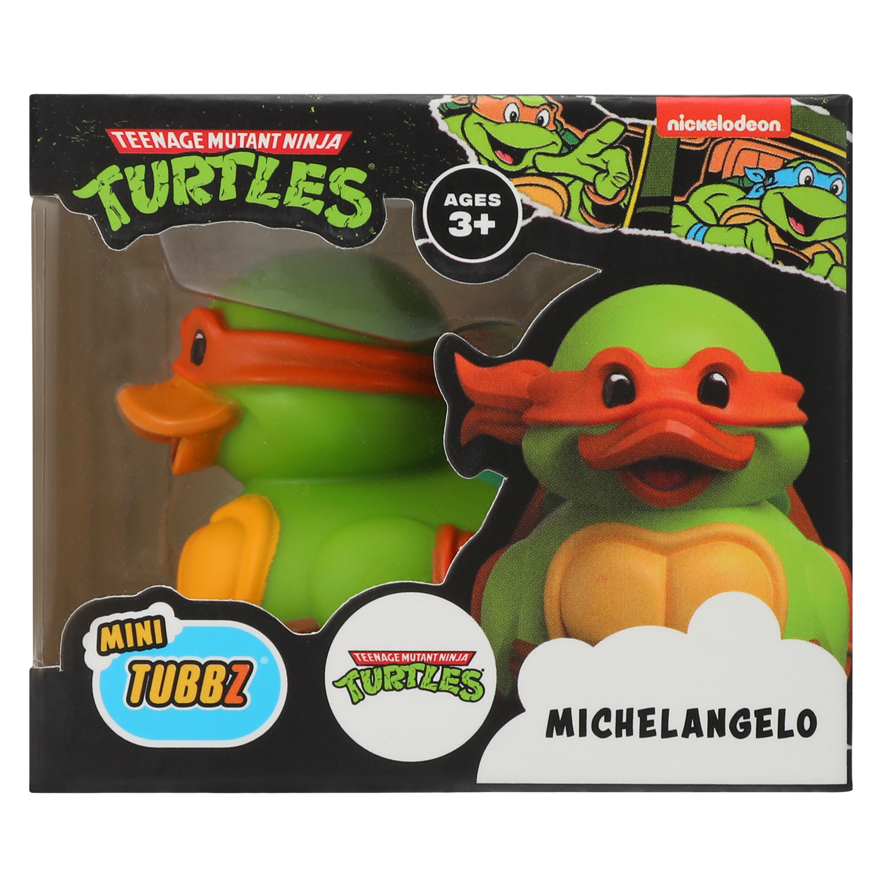 Teenage Mutant Ninja Turtles® Mini TUBBZ® Collectible Duck - Michelangelo