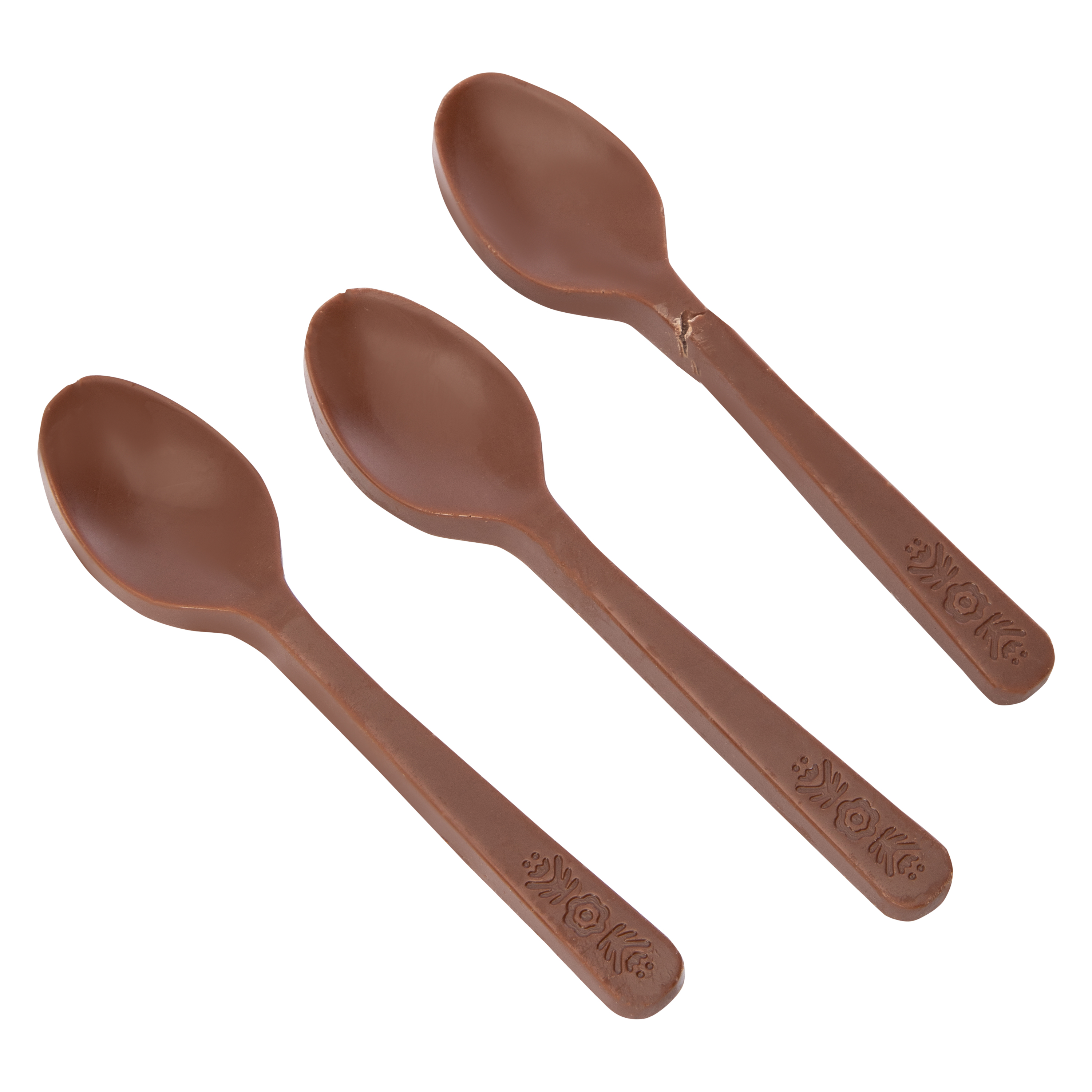 Fort Knox® Milk Chocolate Spoons 3-Piece 1.06oz