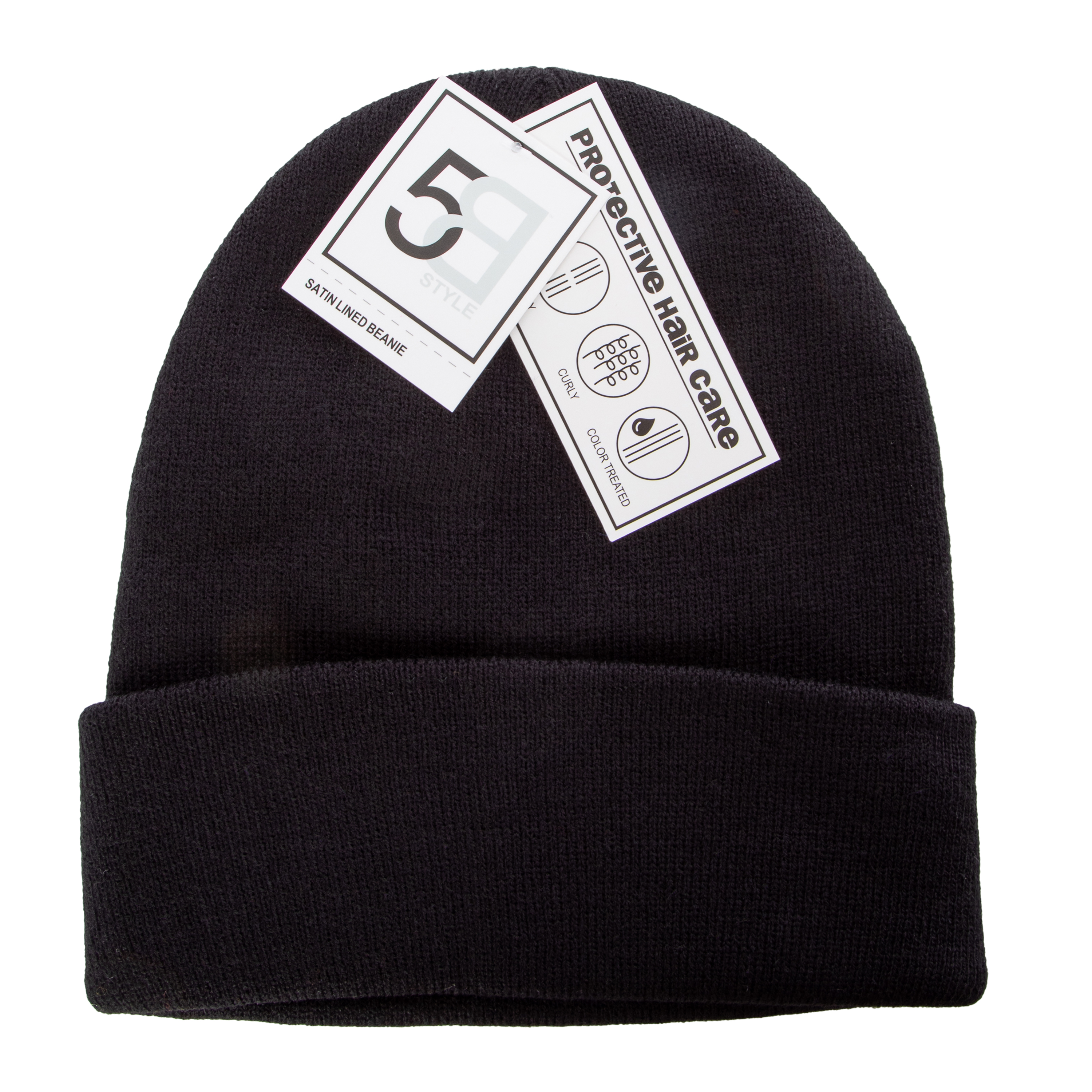 Satin-Lined Beanie Hat