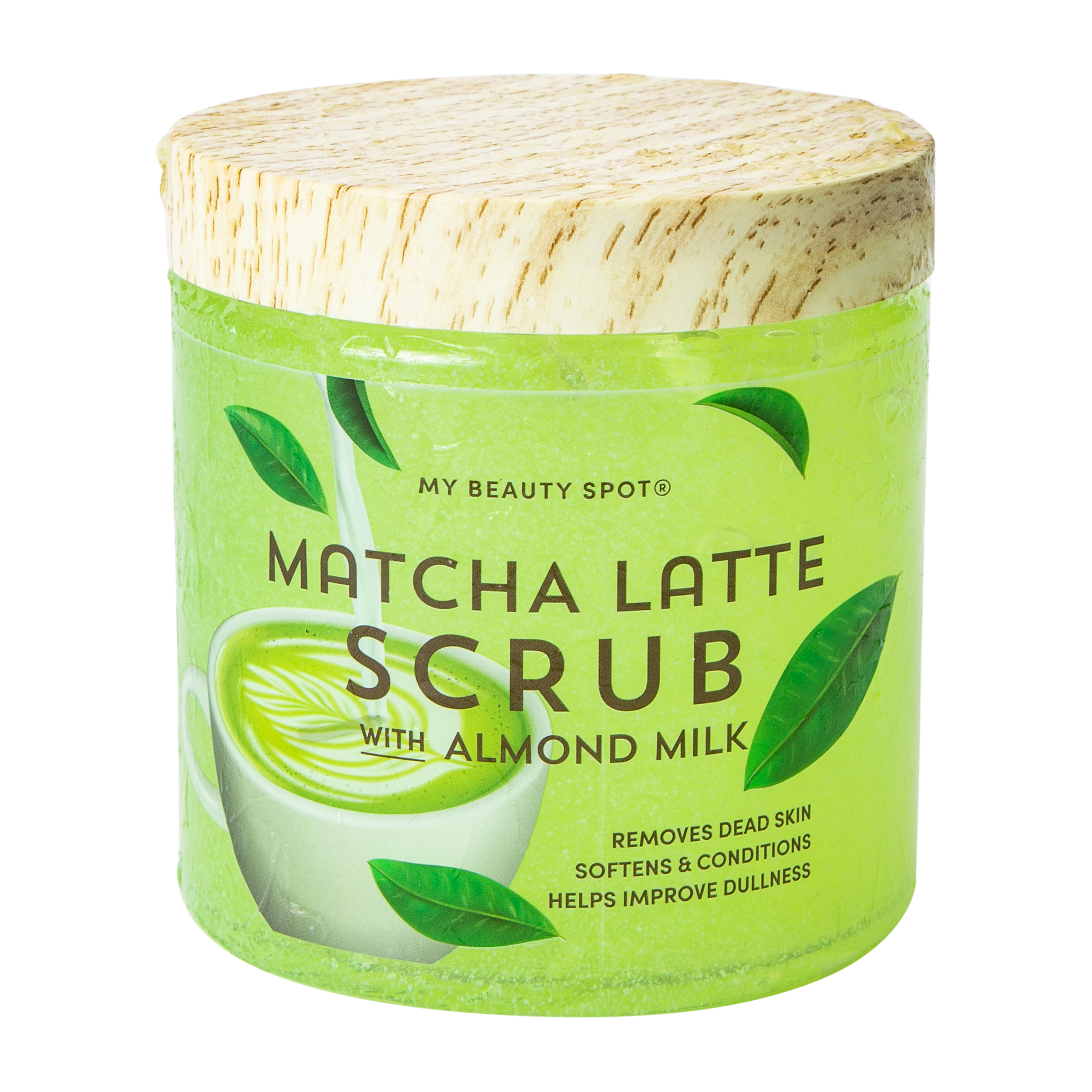My Beauty Spot® Macha Latte Scrub With Almond Milk
