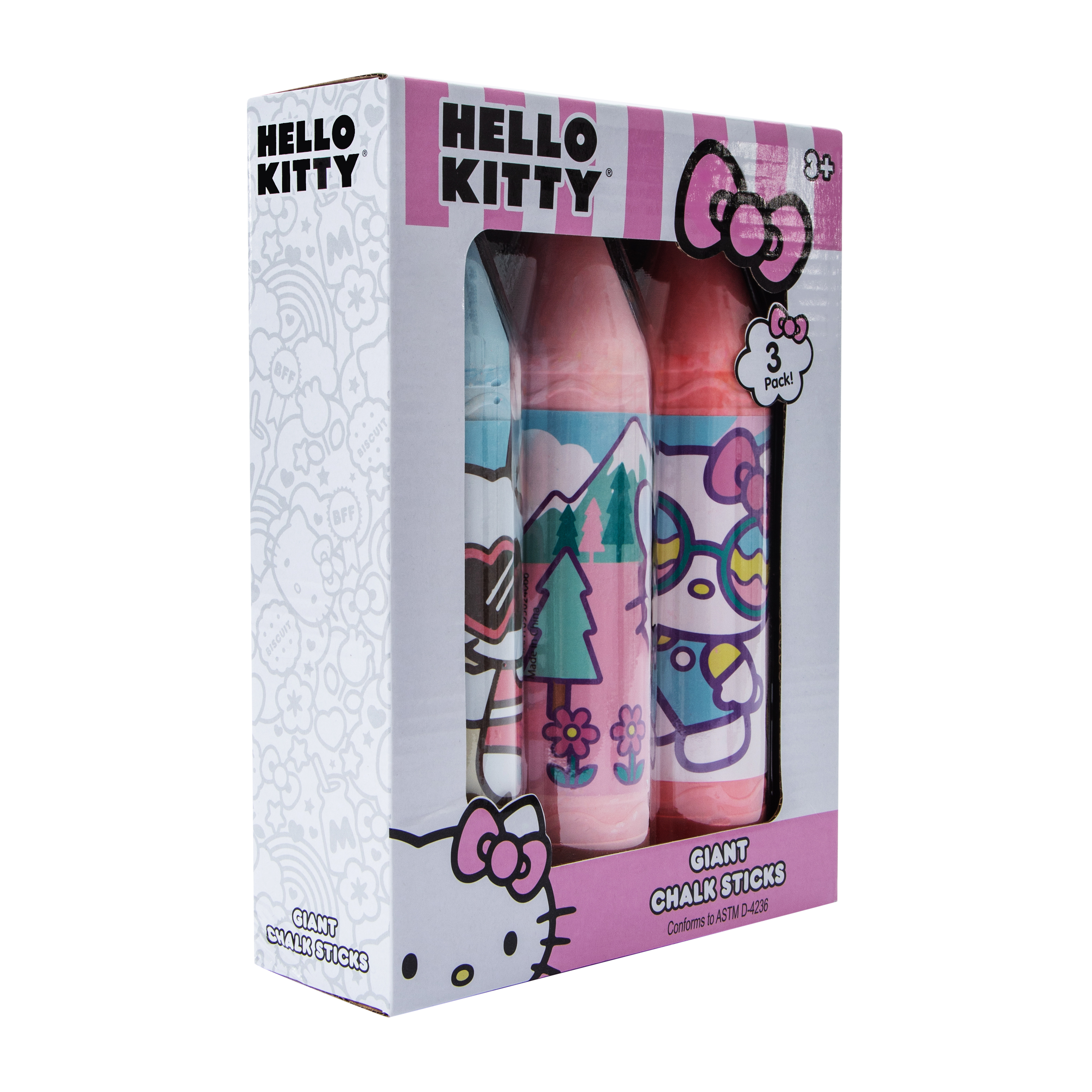 Branded Giant Chalk Sticks 3-Pack