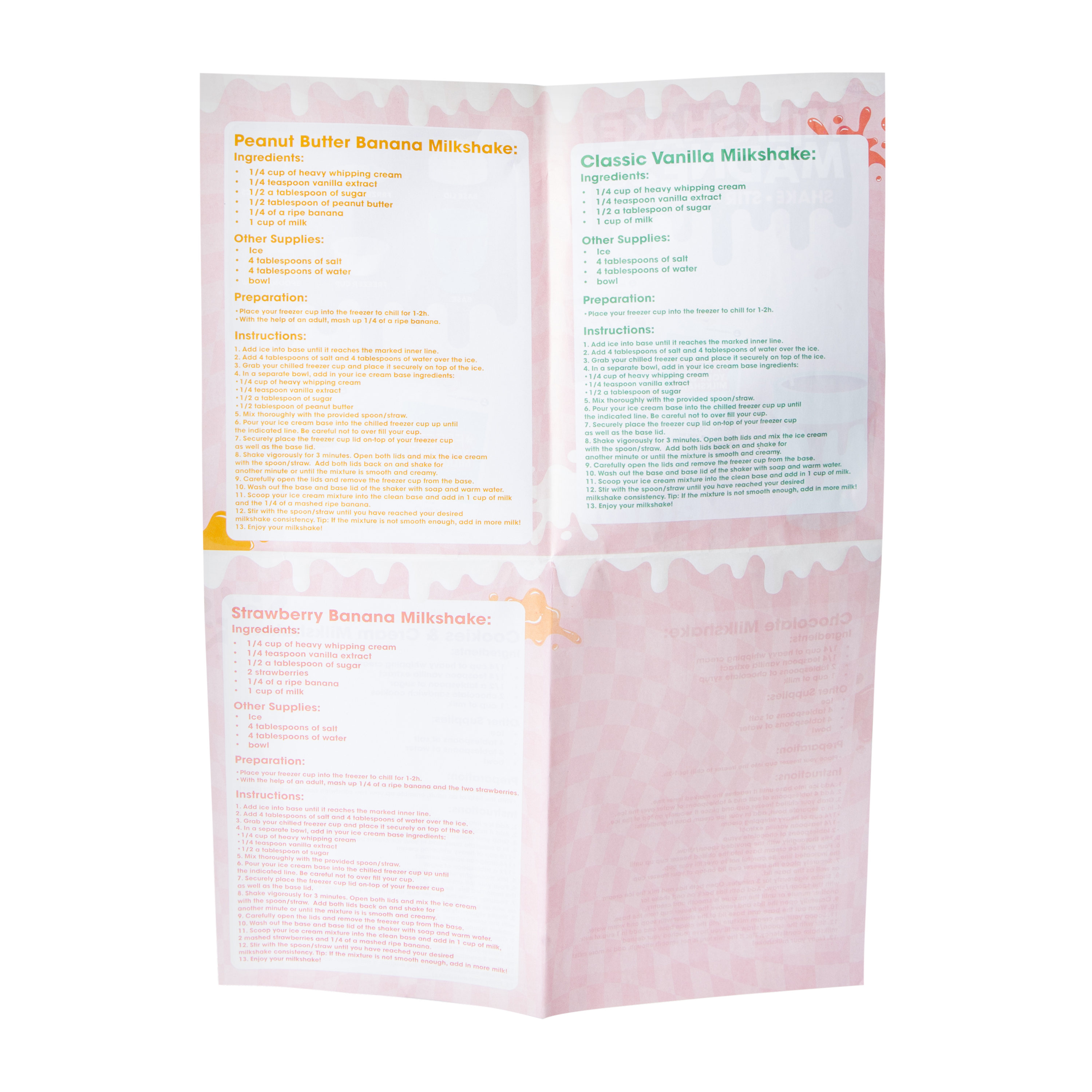 Grafix® Milkshake Madness Maker Set