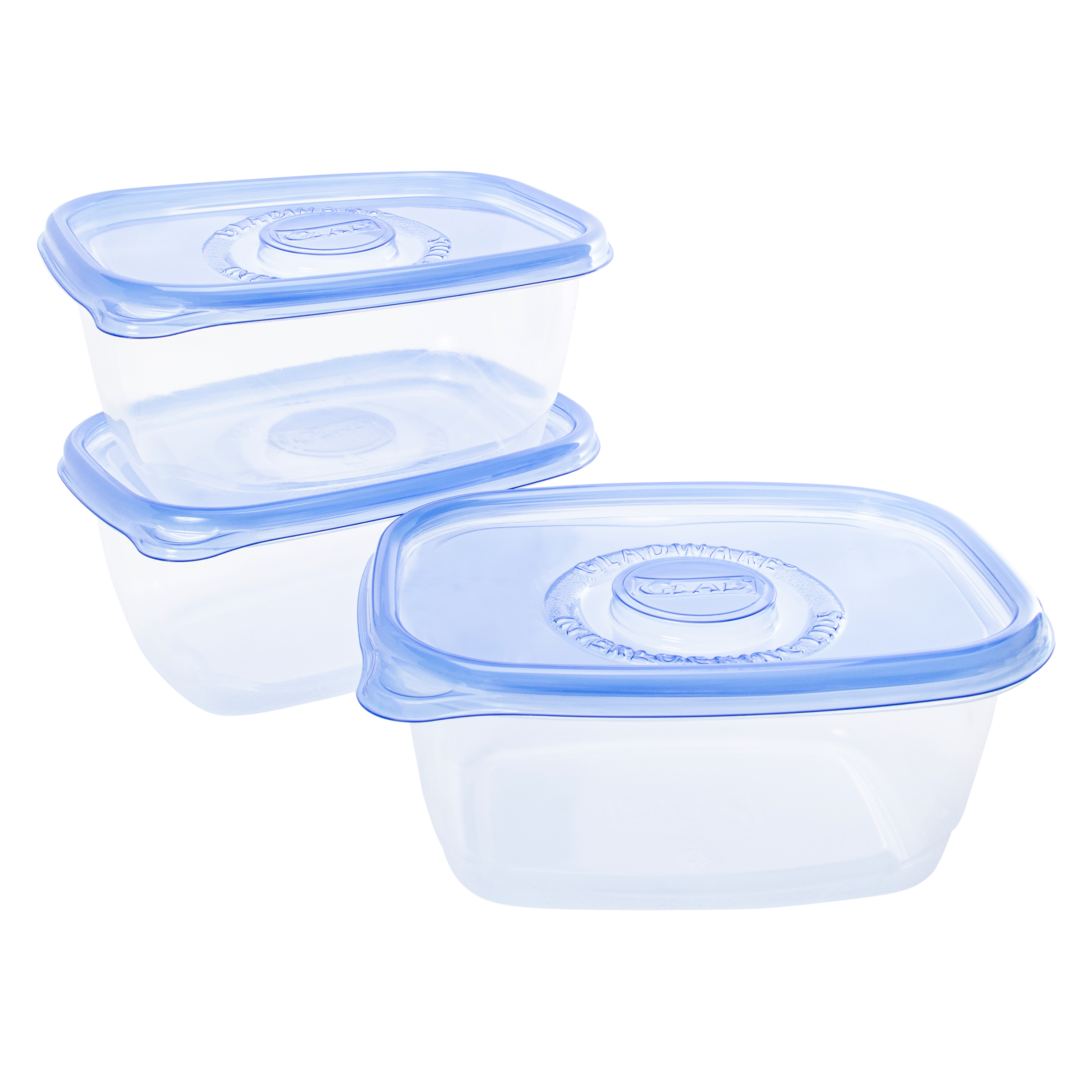 Glad® Deep Dish Storage Containers 3-Pack