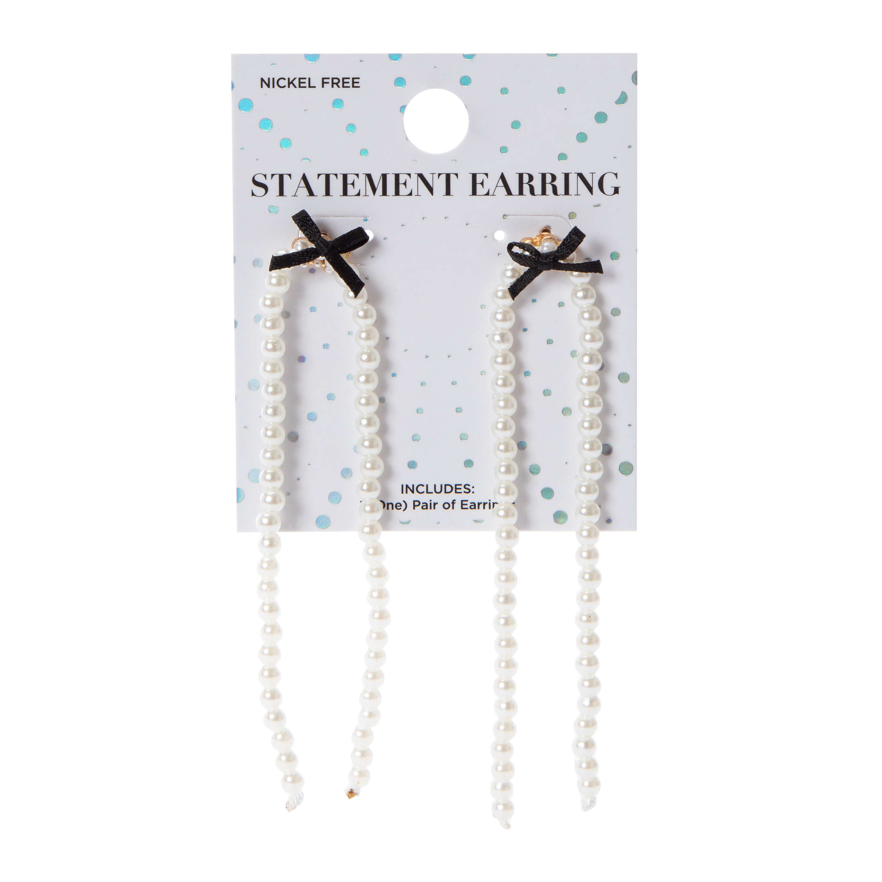 Black Bow Statement Rings