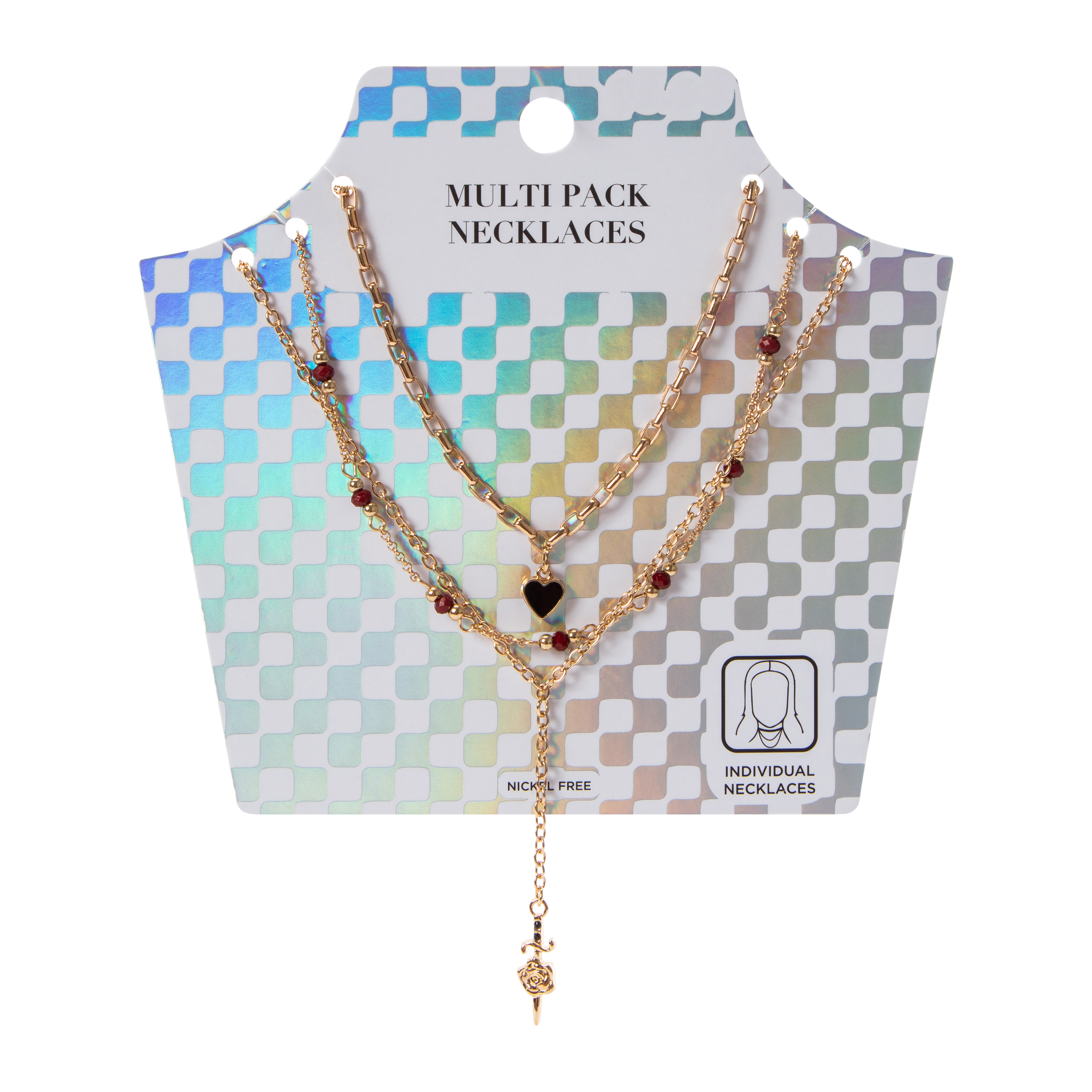 ★送料・関税込★Numbering★LAYERED MULTI NECKLACE #9713★ Multi-Pack Layered Necklaces | Five Below
