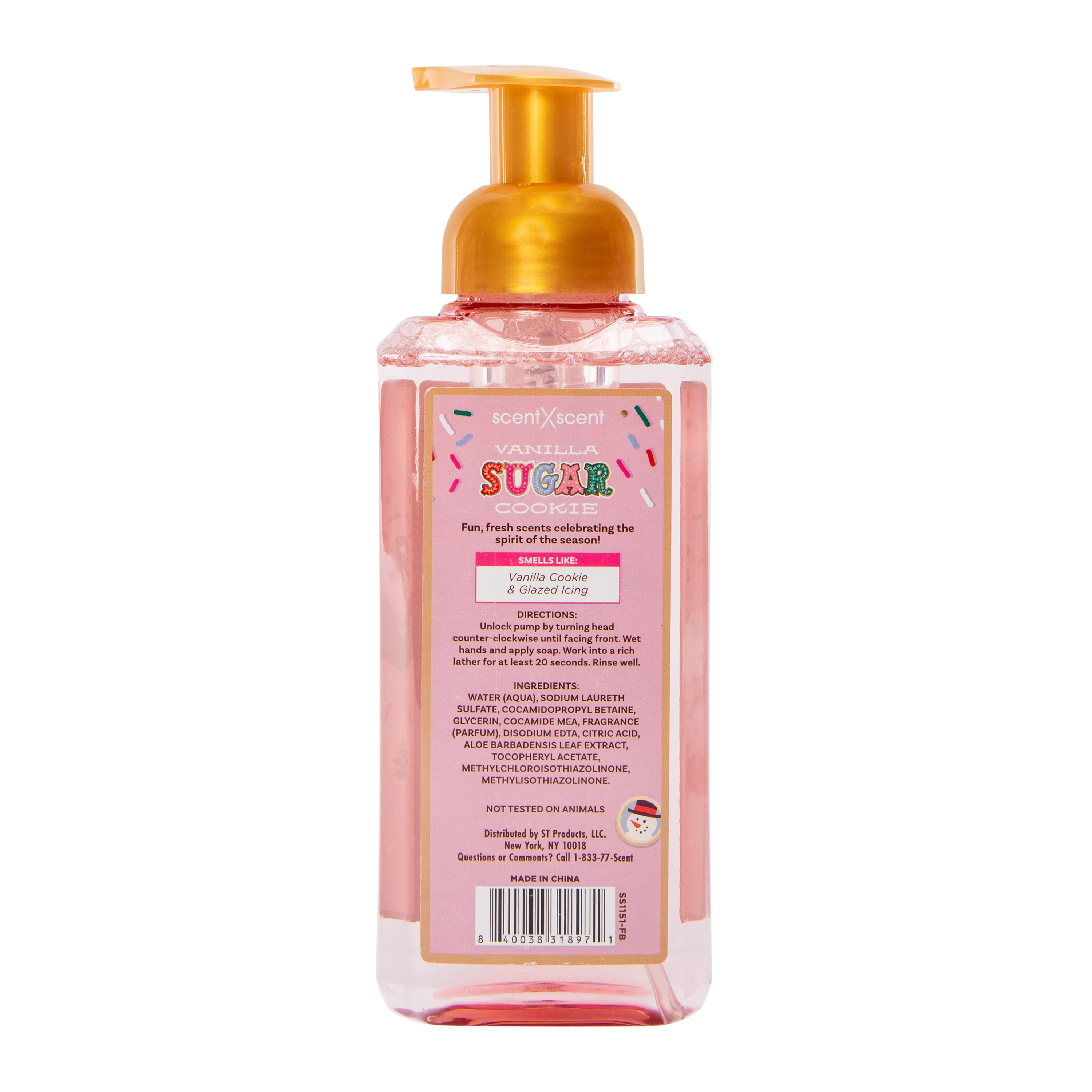Vanilla Sugar Cookie Foaming Hand Soap 13.5oz